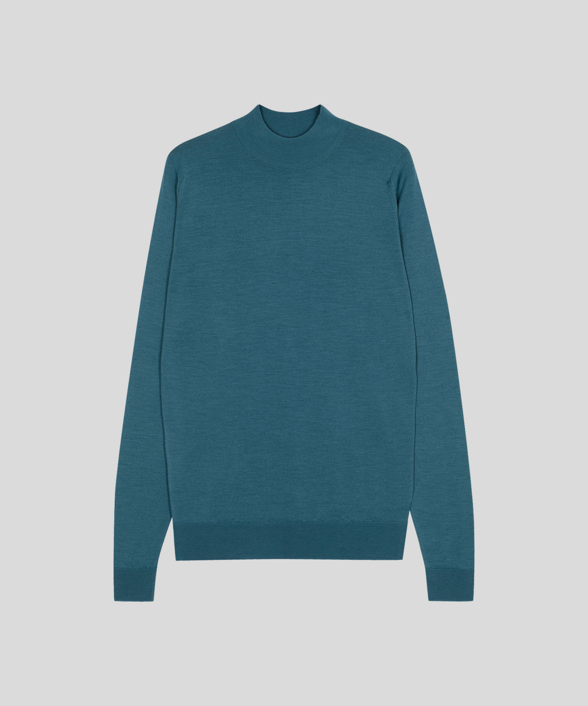 존 스메들리(JOHN SMEDLEY) HARCOURT Extra Fine Merino Wool Standard Fit Mock Neck Pullover Heritage-4, 10 Colors