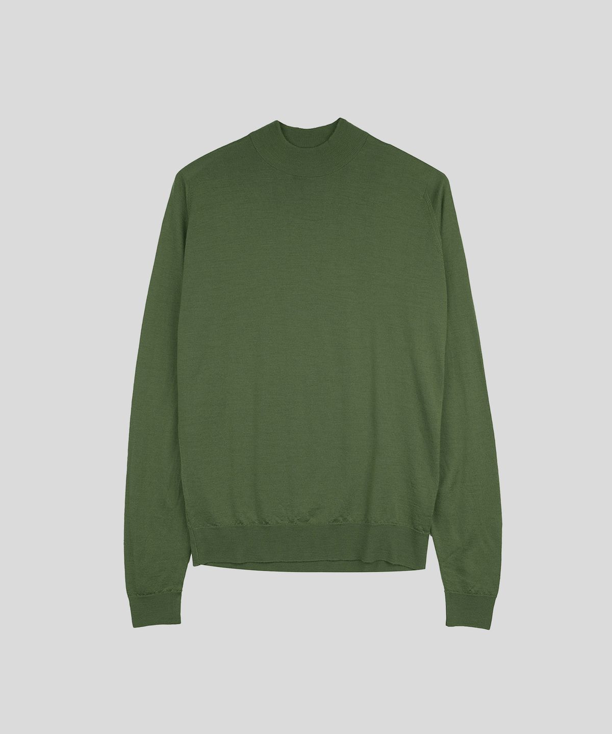 존 스메들리(JOHN SMEDLEY) HARCOURT Extra Fine Merino Wool Standard Fit Mock Neck Pullover Heritage-4, 10 Colors