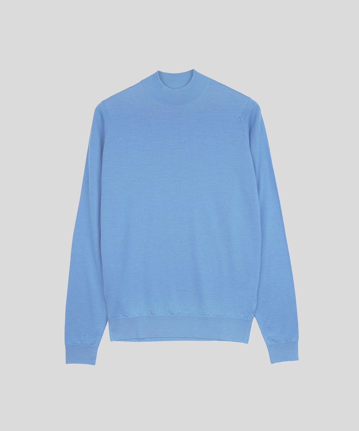 존 스메들리(JOHN SMEDLEY) HARCOURT Extra Fine Merino Wool Standard Fit Mock Neck Pullover Heritage-4, 10 Colors