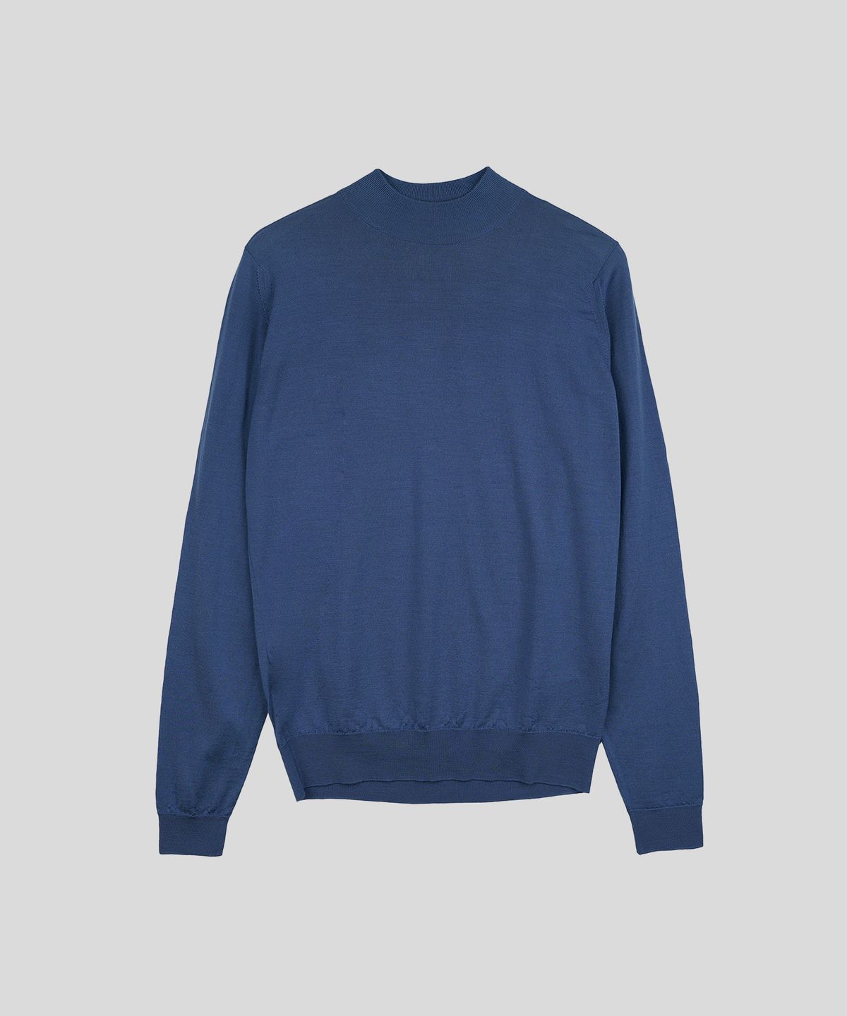 존 스메들리(JOHN SMEDLEY) HARCOURT Extra Fine Merino Wool Standard Fit Mock Neck Pullover Heritage-4, 10 Colors