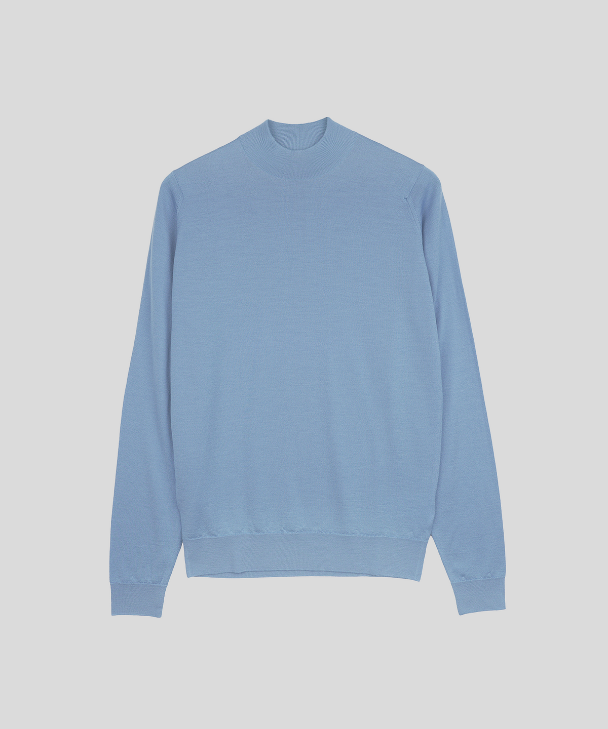 존 스메들리(JOHN SMEDLEY) HARCOURT Extra Fine Merino Wool Standard Fit Mock Neck Pullover Heritage-4, 10 Colors