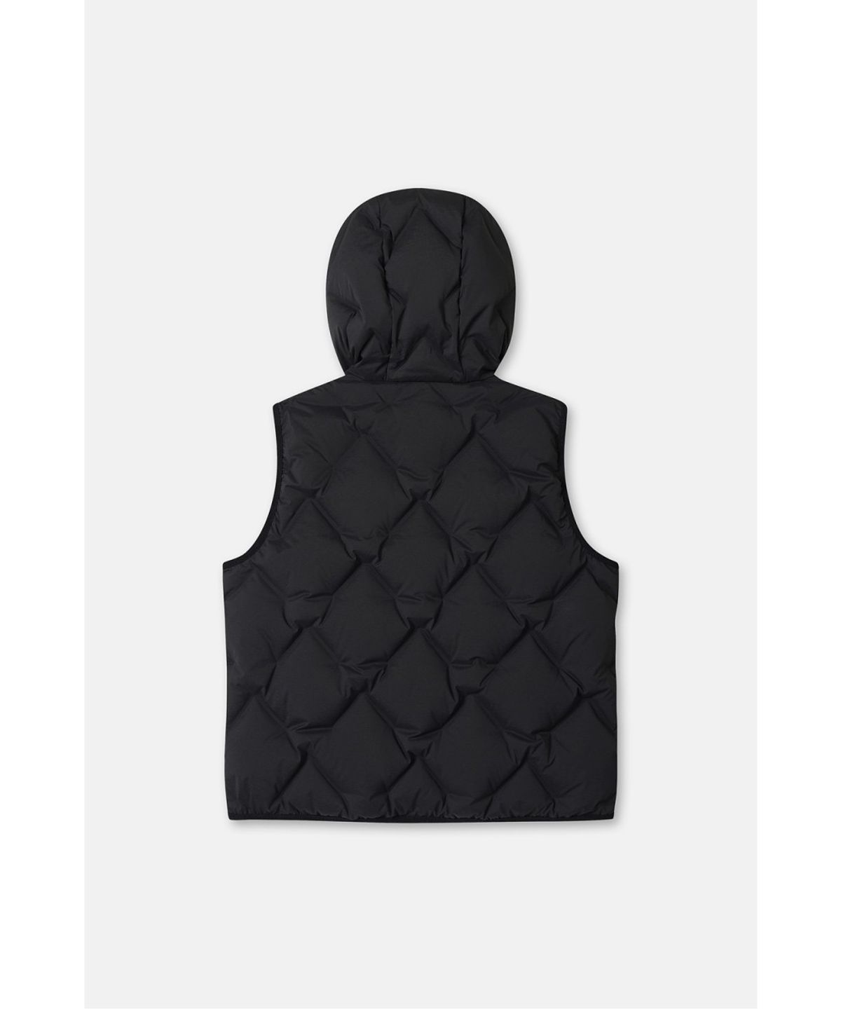 코오롱스포츠(KOLON SPORT) 여성 솟솟 크롭 후드 튜브다운 다운베스트 TVVAW26502BLK