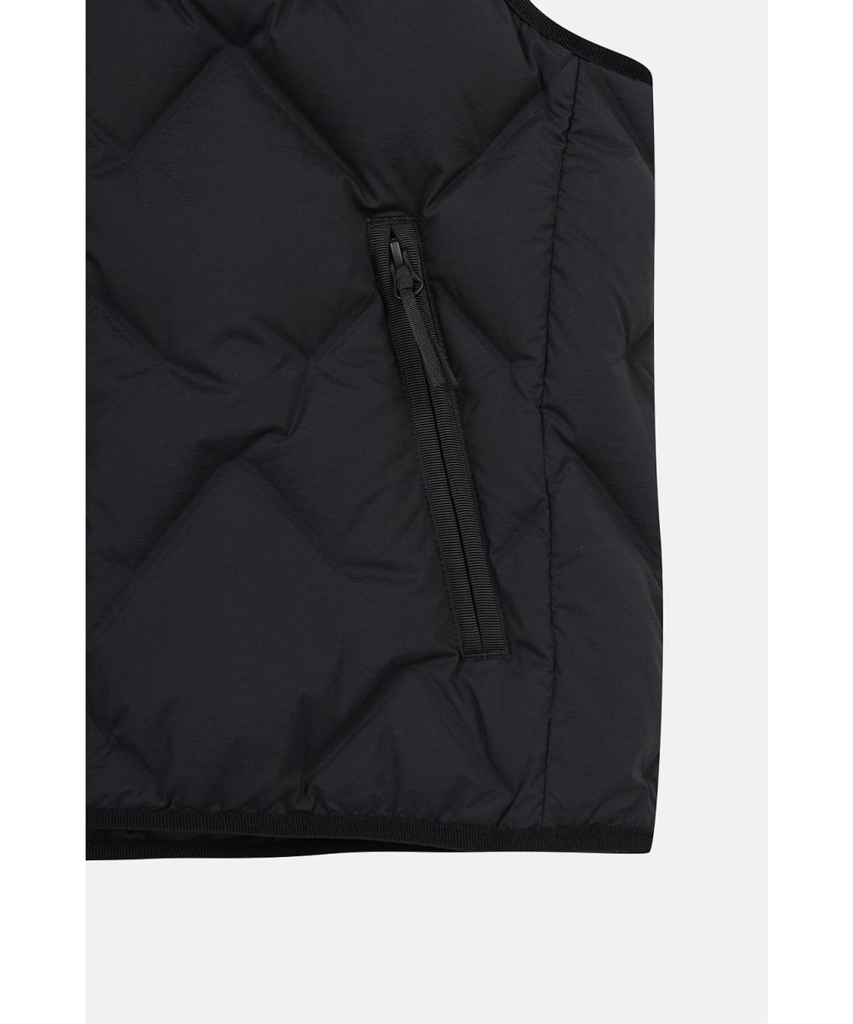 코오롱스포츠(KOLON SPORT) 여성 솟솟 크롭 후드 튜브다운 다운베스트 TVVAW26502BLK