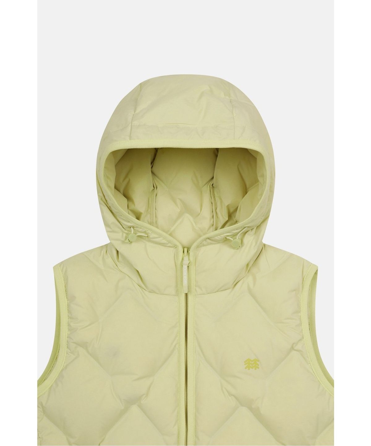 코오롱스포츠(KOLON SPORT) 여성 솟솟 크롭 후드 튜브다운 다운베스트 TVVAW26502LLI
