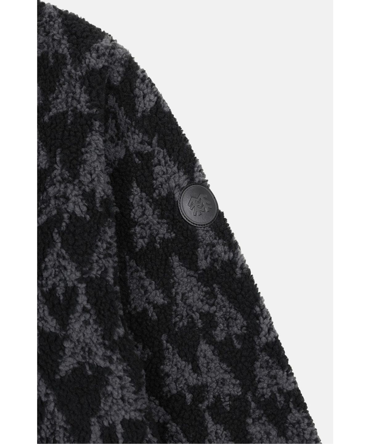 코오롱스포츠(KOLON SPORT) 남성 솟솟 자카드 플리스 재킷 TLJFW26531BLK