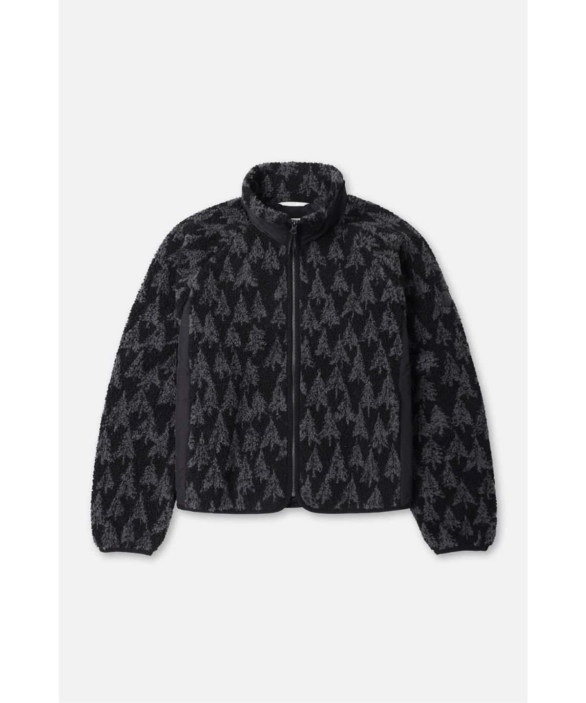 코오롱스포츠(KOLON SPORT) 여성 솟솟 자카드 플리스 재킷 TVJFW26542BLK