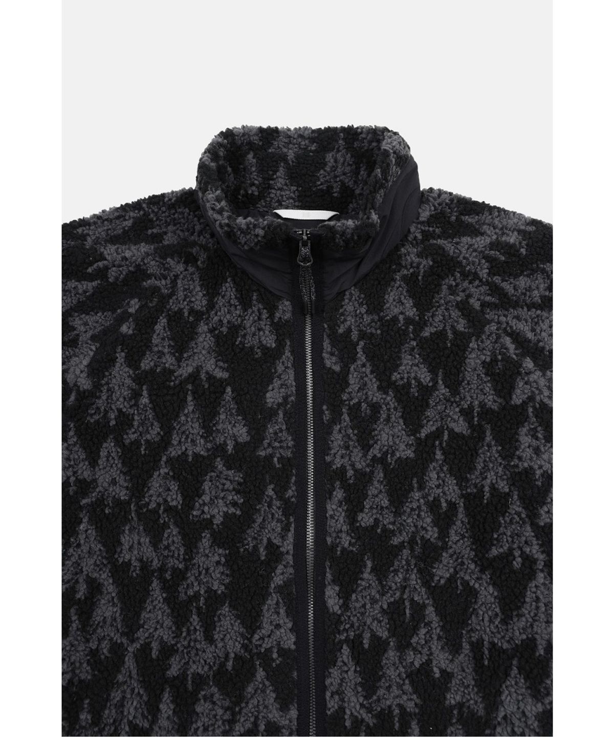 코오롱스포츠(KOLON SPORT) 여성 솟솟 자카드 플리스 재킷 TVJFW26542BLK