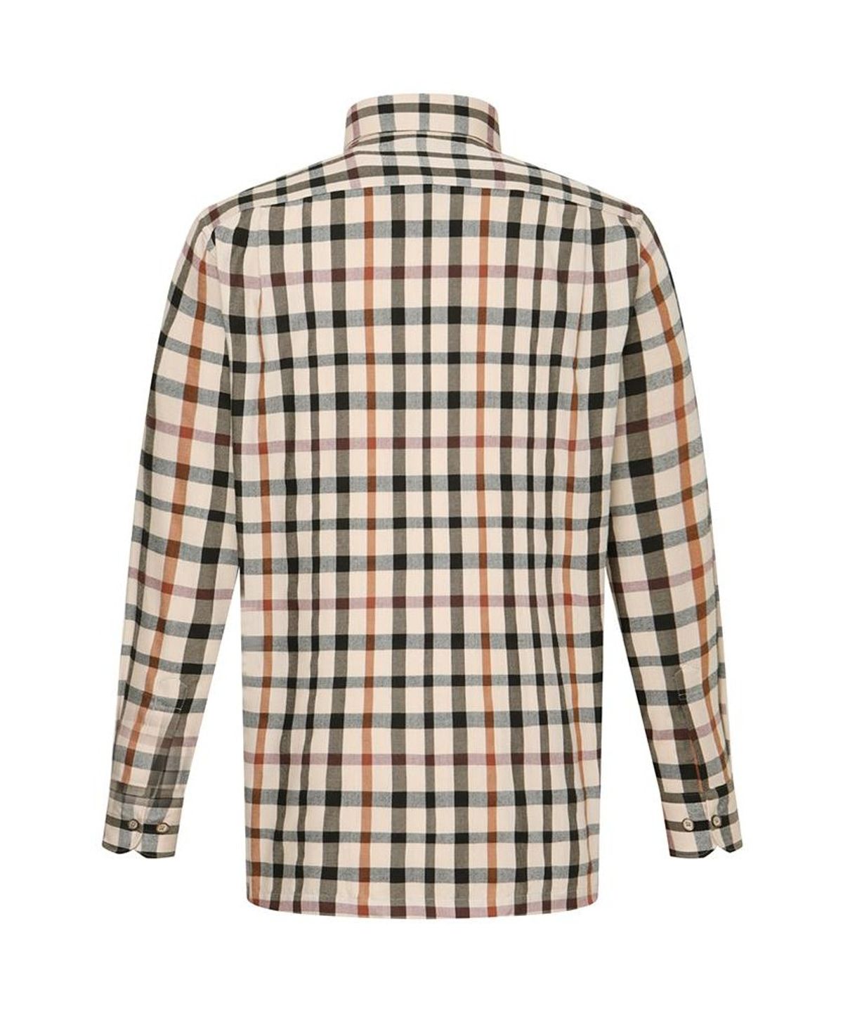 닥스셔츠(DAKS SHIRTS) 노케어 폴리혼방 미듐체크셔츠 레귤러핏 베이지_DMA1SHCL142I1