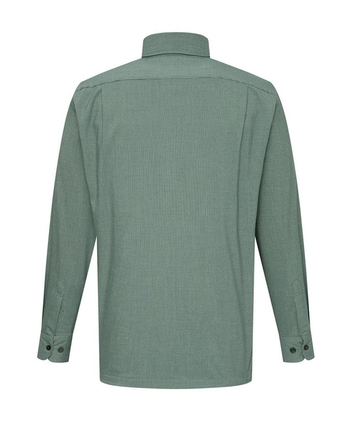 닥스셔츠(DAKS SHIRTS) 노케어 폴리혼방 스몰체크셔츠 레귤러핏 그린_DMW1SHCL123E1