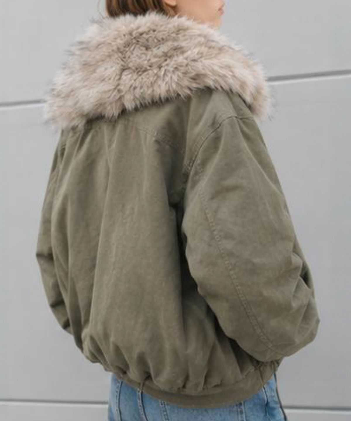 페르니(FERNNI) CIELEN 씨엘렌 여성 퍼 카라 자켓