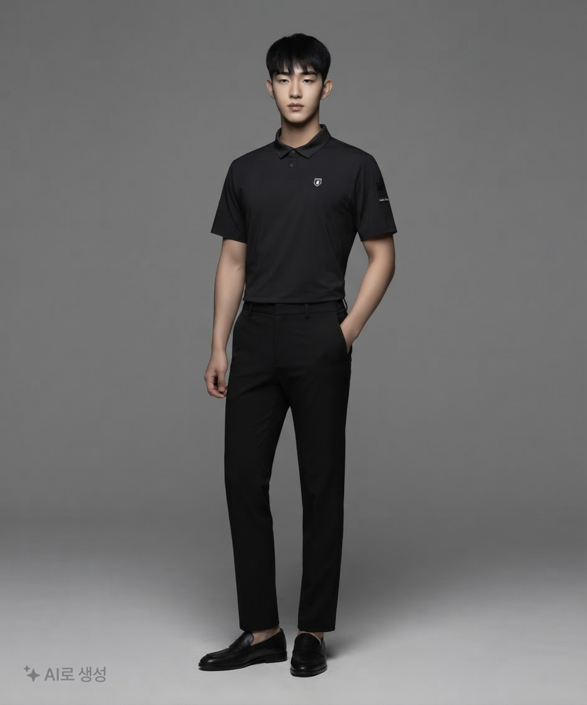 골든베어(GOLDEN BEAR) Stretchable Woven Collar Sweatshirt XXL