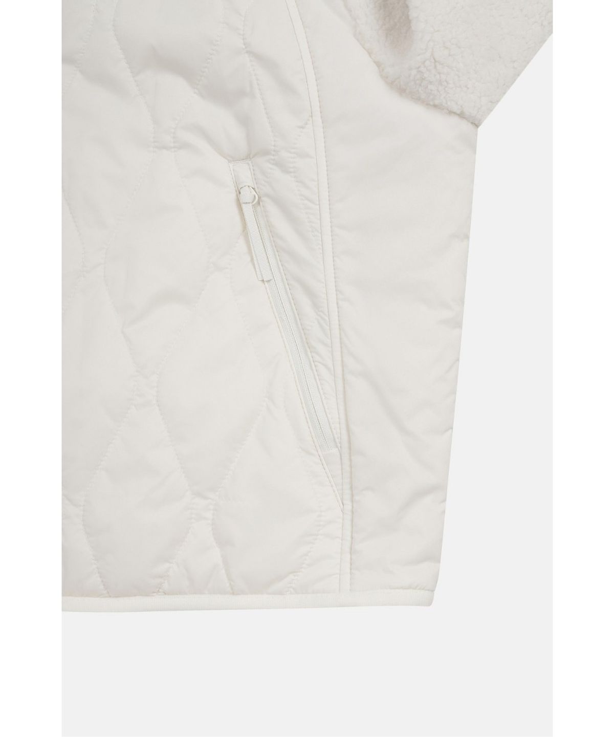 코오롱스포츠(KOLON SPORT) 여성 플리스 스탠드넥 컬러블록 재킷 (SET-UP) TVJFW26532CRE