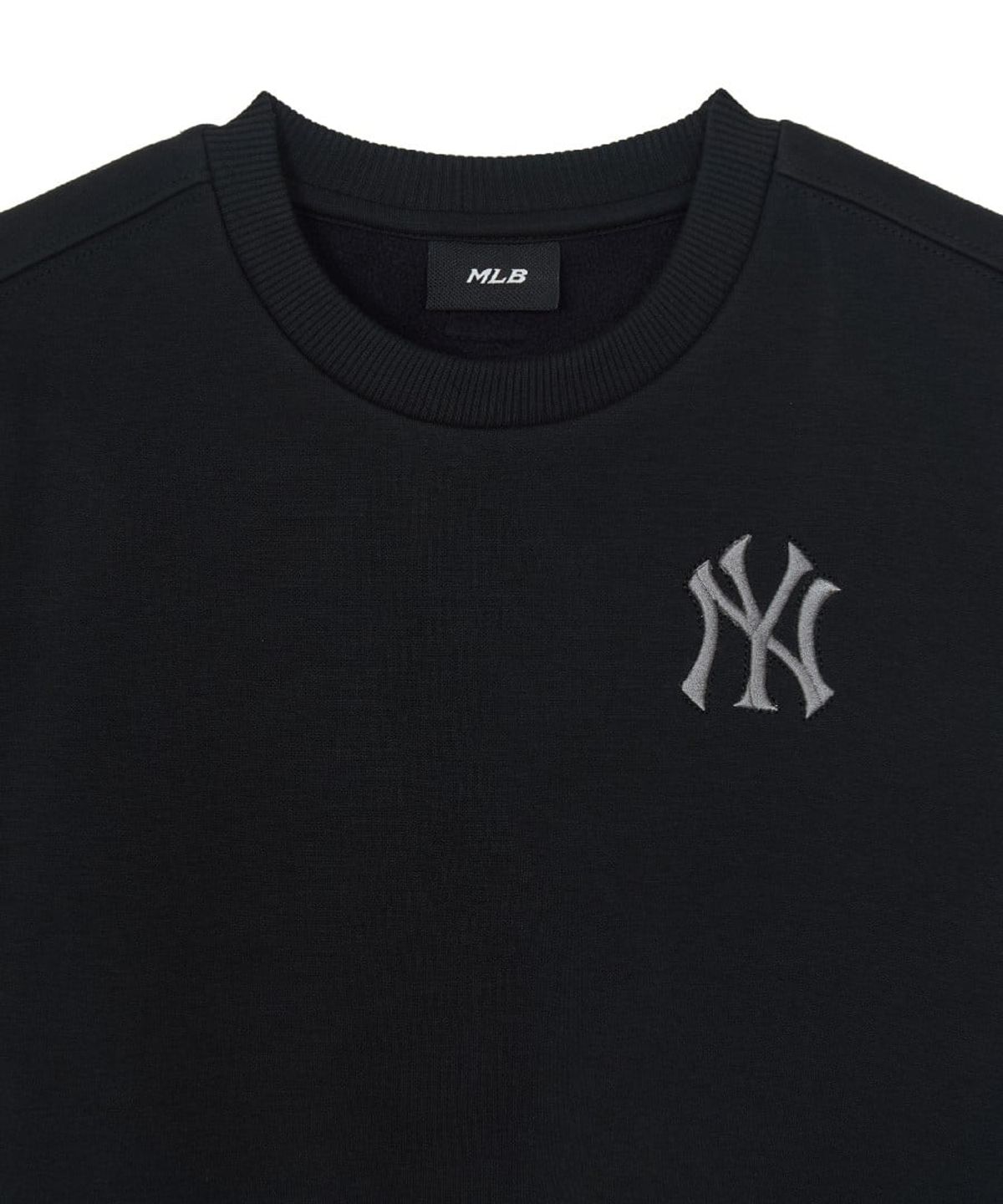 엠엘비 키즈(MLB KIDS) 스트릿 모노그램 카모 빅럭스 기모 맨투맨 NY (Black)