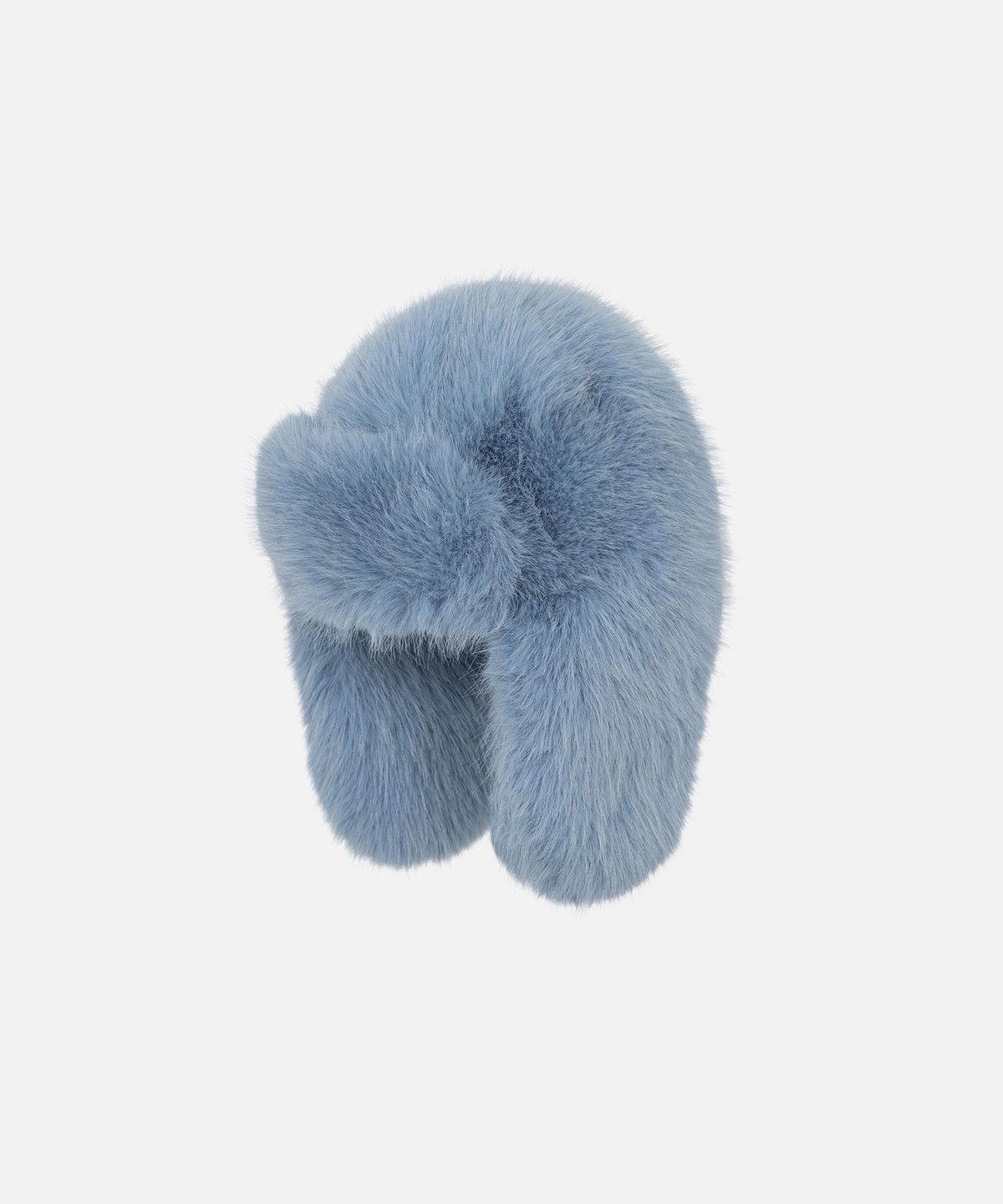 인스턴트펑크(INSTANTFUNK) HEAVY FUR AVIATOR HAT - BLUE