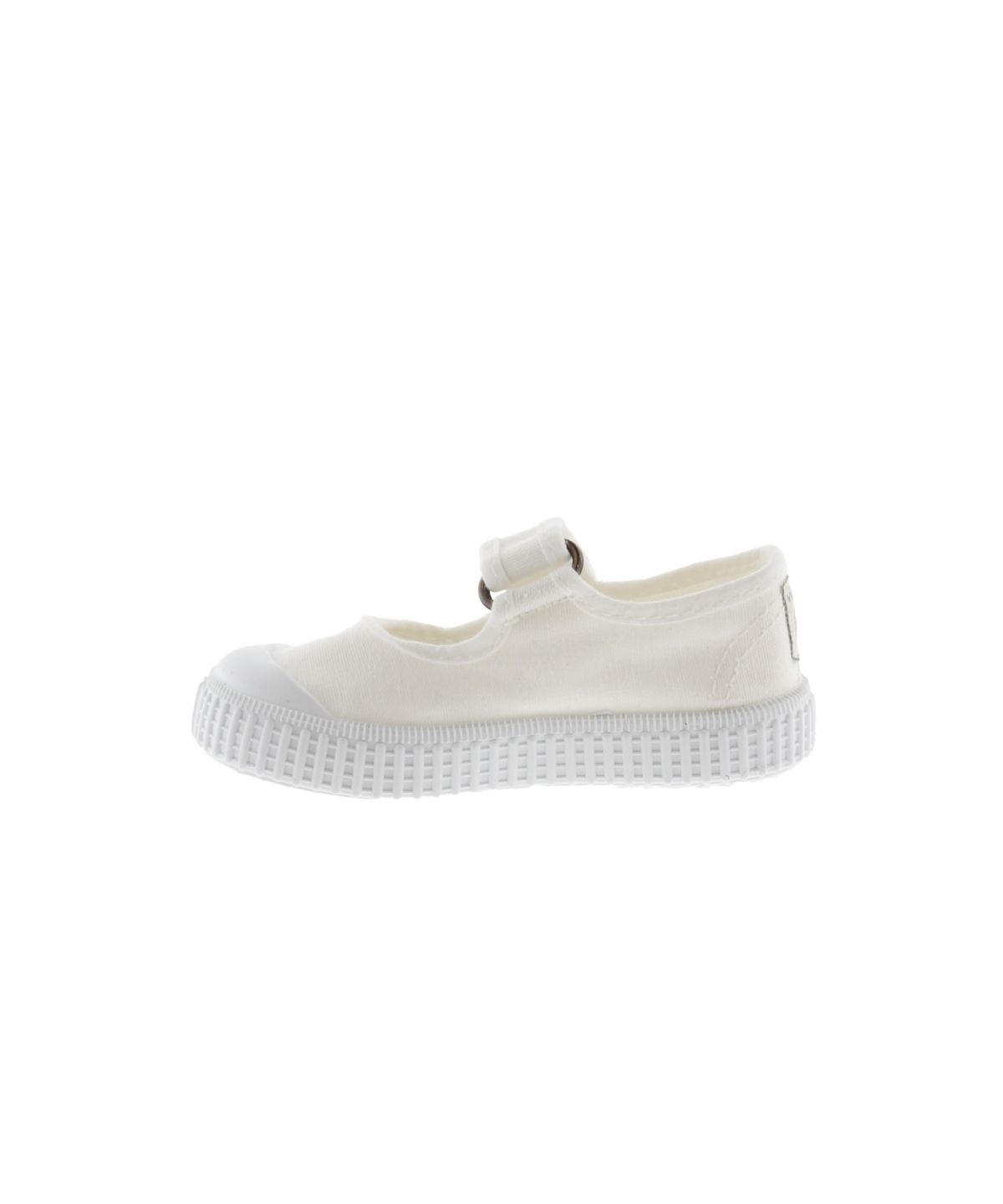 빅토리아슈즈 키즈(VICTORIA SHOES KIDS) 아동 메르세데스 틴타다 코튼 스트랩 스니커즈 (136605-BLANCO)
