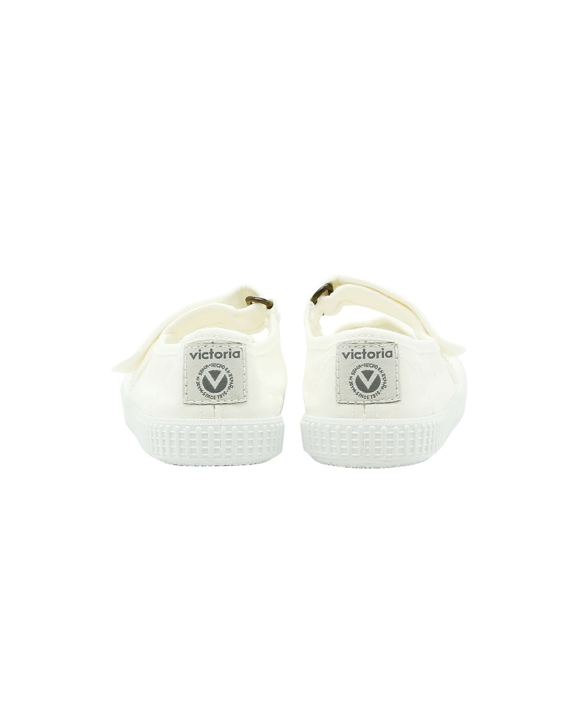 빅토리아슈즈 키즈(VICTORIA SHOES KIDS) 아동 메르세데스 틴타다 코튼 스트랩 스니커즈 (136605-BLANCO)