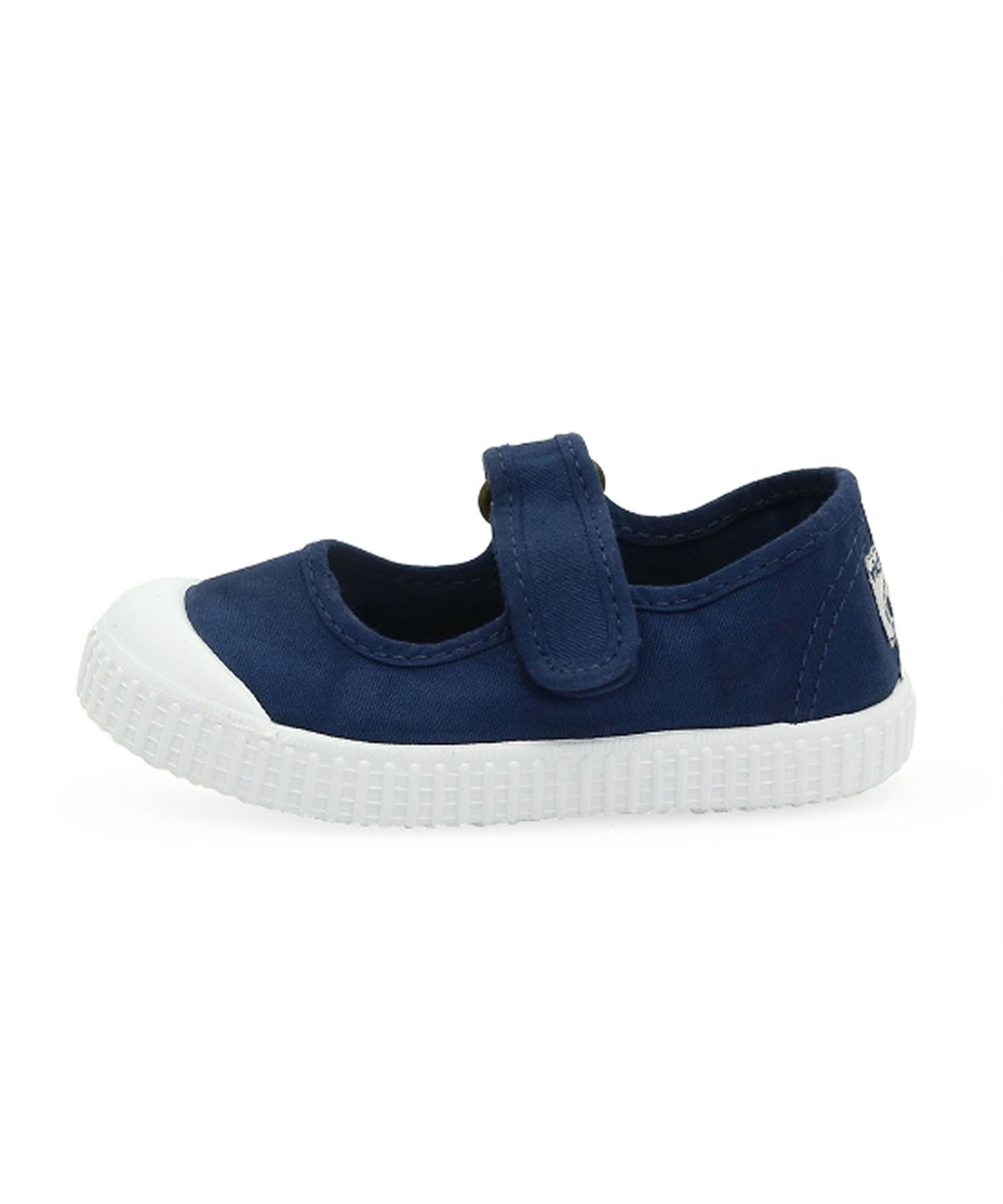 빅토리아슈즈 키즈(VICTORIA SHOES KIDS) 아동 메르세데스 틴타다 코튼 스트랩 스니커즈 (136605-MARINO)