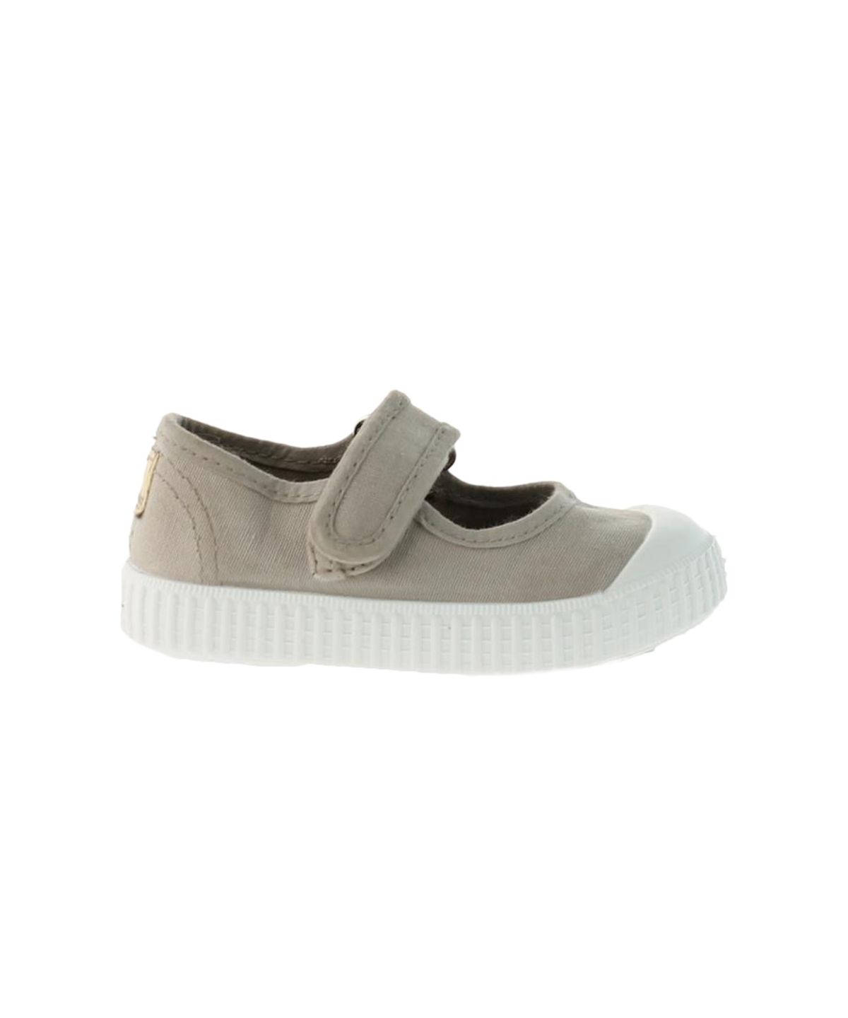 빅토리아슈즈 키즈(VICTORIA SHOES KIDS) 아동 메르세데스 틴타다 코튼 스트랩 스니커즈 (136605-BEIGE)