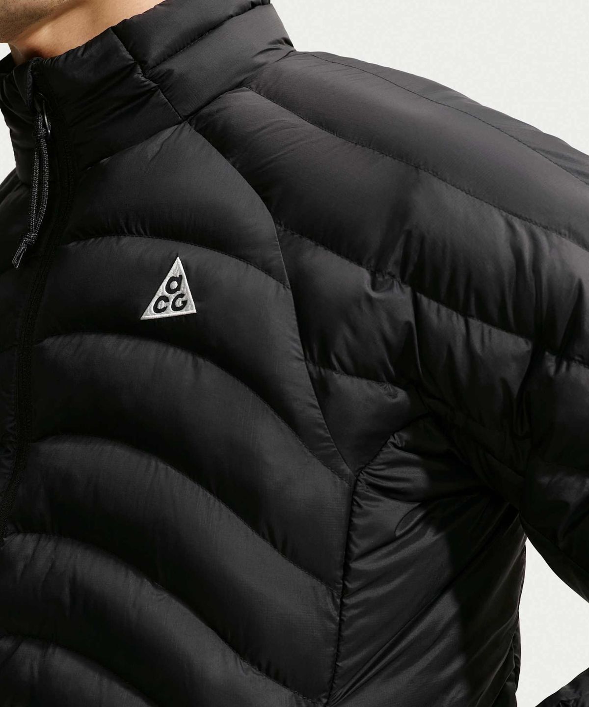 나이키(NIKE) ACG 라바 플로우 써마 핏 ADV 재킷 M - 블랙:서밋 화이트 / IR2339-010