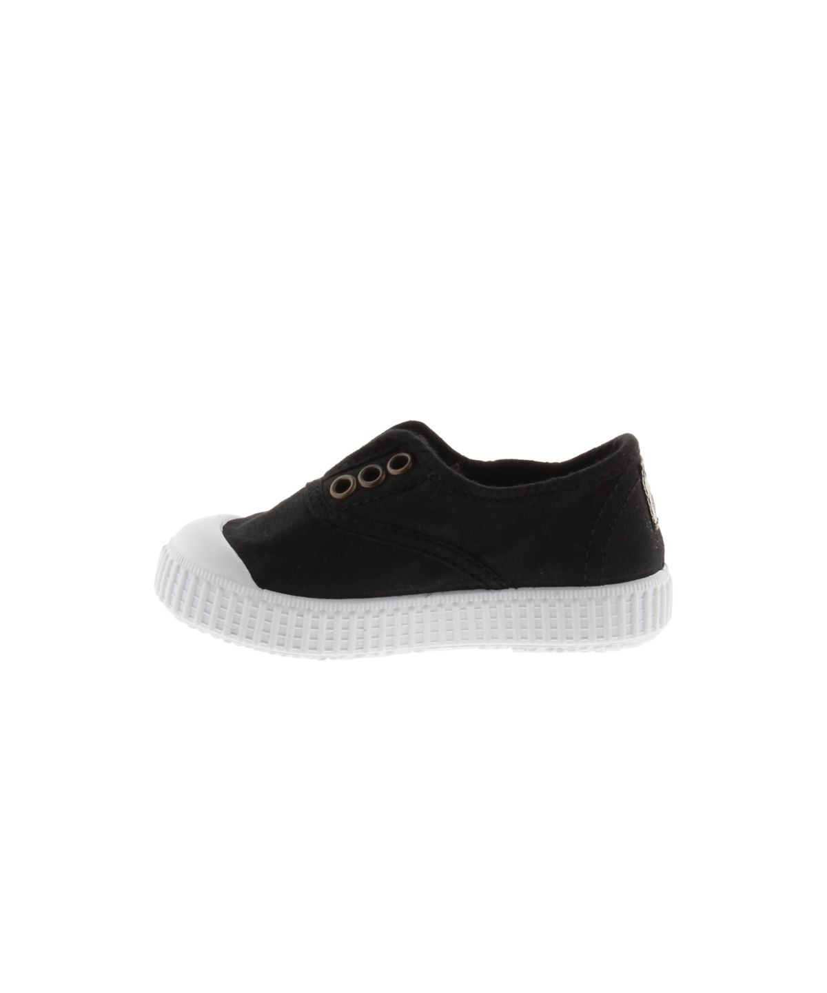 빅토리아슈즈 키즈(VICTORIA SHOES KIDS) 아동 잉글레사 코튼 라바다 스니커즈 (106627-NEGRO)