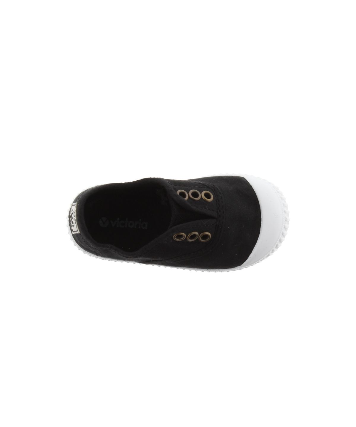 빅토리아슈즈 키즈(VICTORIA SHOES KIDS) 아동 잉글레사 코튼 라바다 스니커즈 (106627-NEGRO)