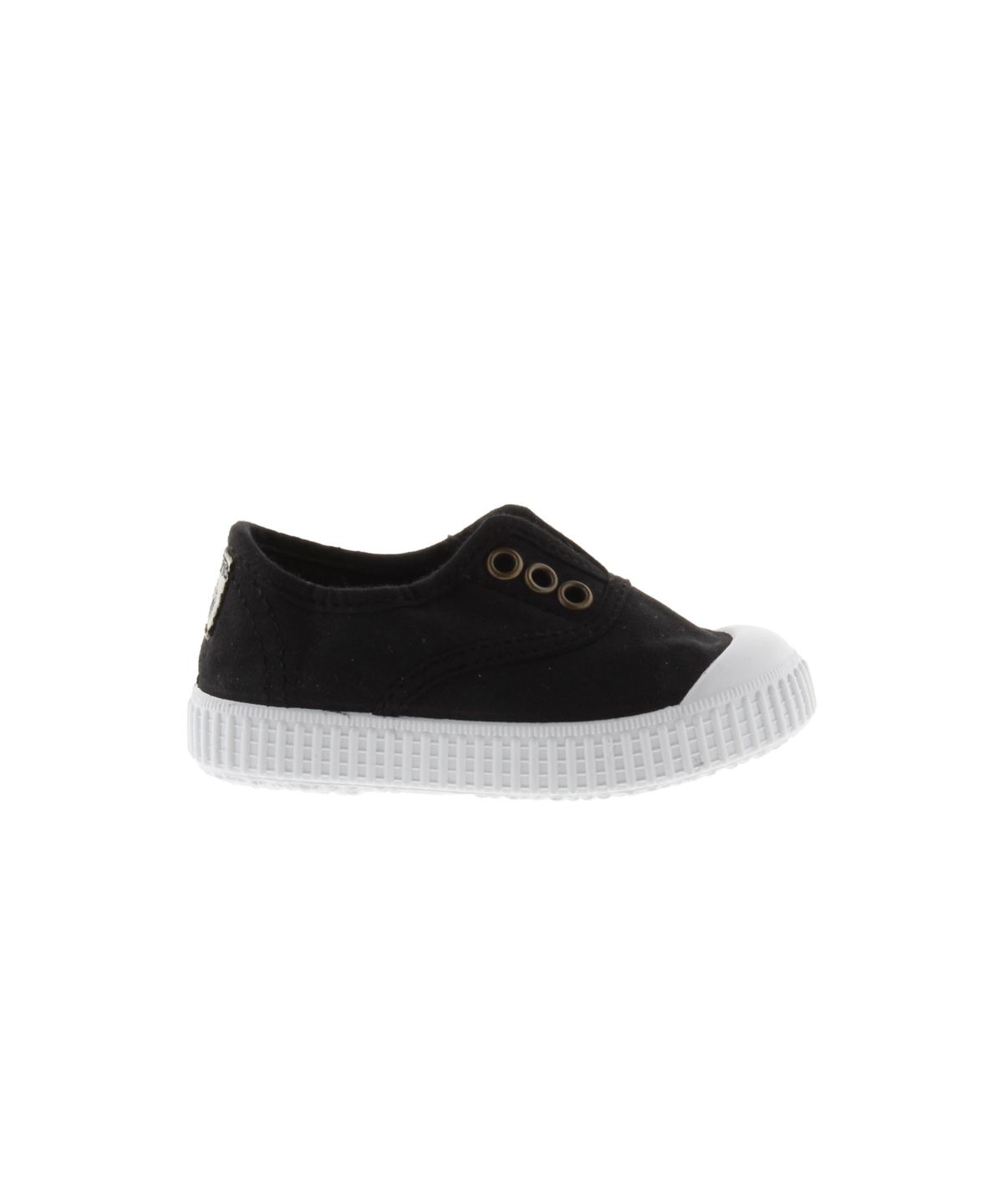 빅토리아슈즈 키즈(VICTORIA SHOES KIDS) 아동 잉글레사 코튼 라바다 스니커즈 (106627-NEGRO)