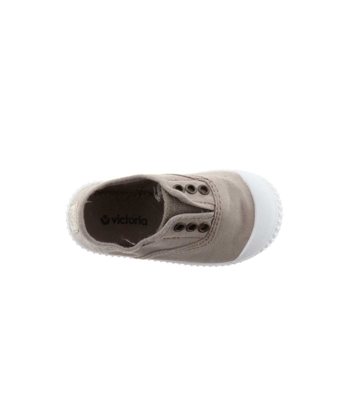 빅토리아슈즈 키즈(VICTORIA SHOES KIDS) 아동 잉글레사 코튼 라바다 스니커즈 (106627-BEIGE)