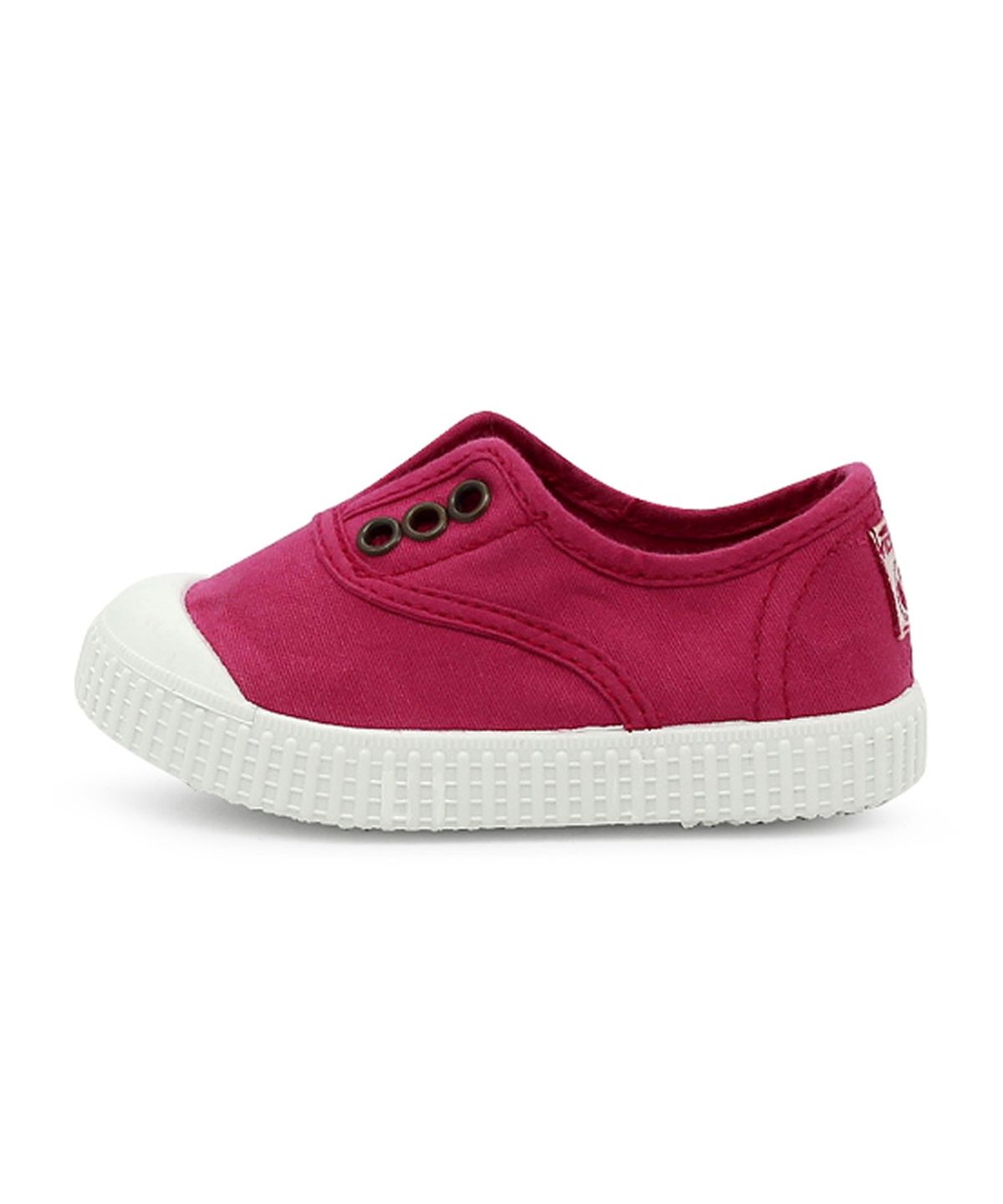 빅토리아슈즈 키즈(VICTORIA SHOES KIDS) 아동 잉글레사 코튼 라바다 스니커즈 (106627-FUCSIA)