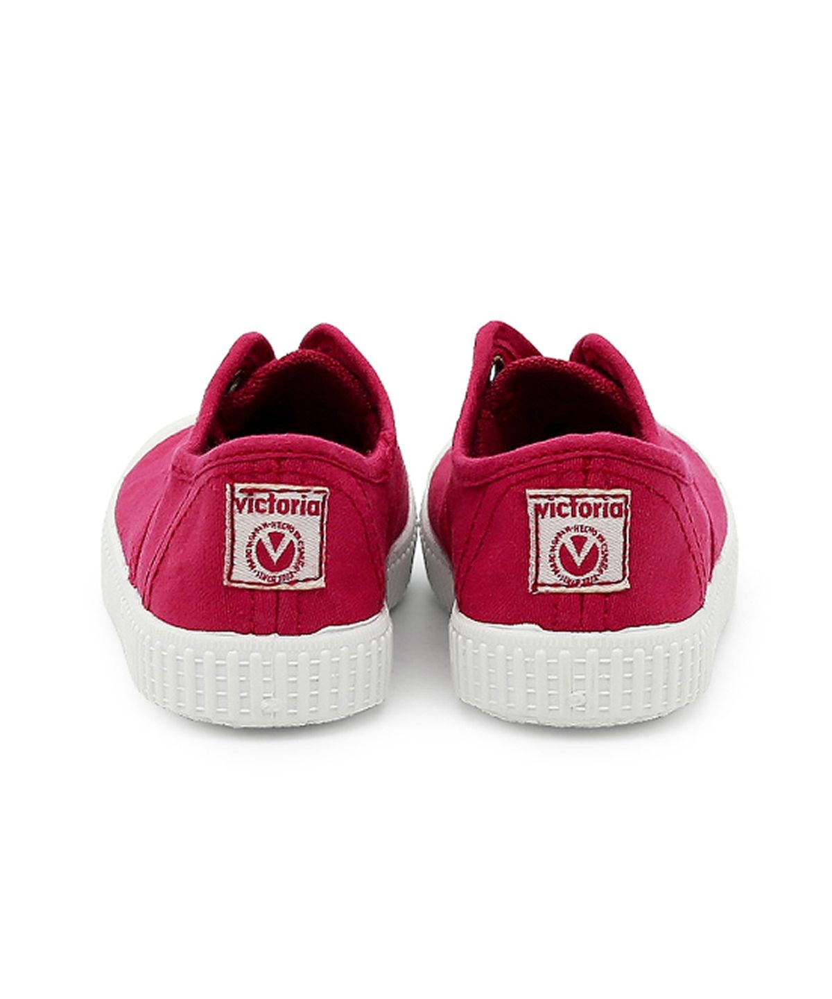 빅토리아슈즈 키즈(VICTORIA SHOES KIDS) 아동 잉글레사 코튼 라바다 스니커즈 (106627-FUCSIA)