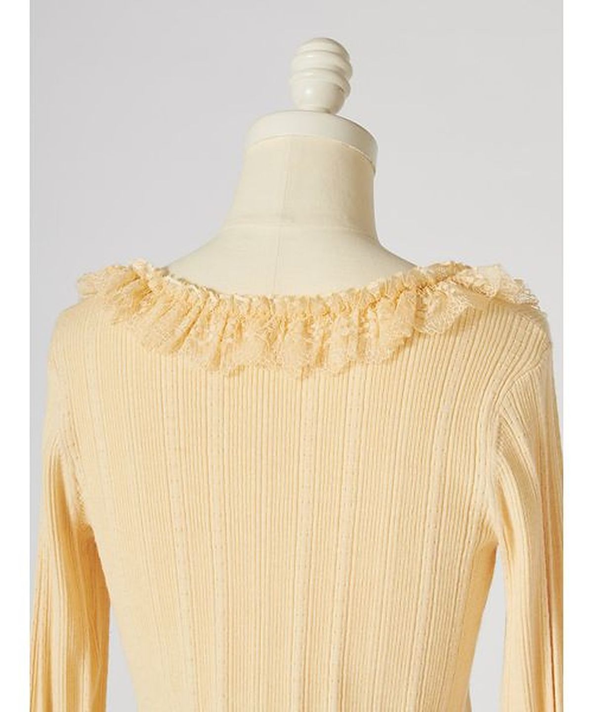 스나이델(SNIDEL) Frill Knit Pullover