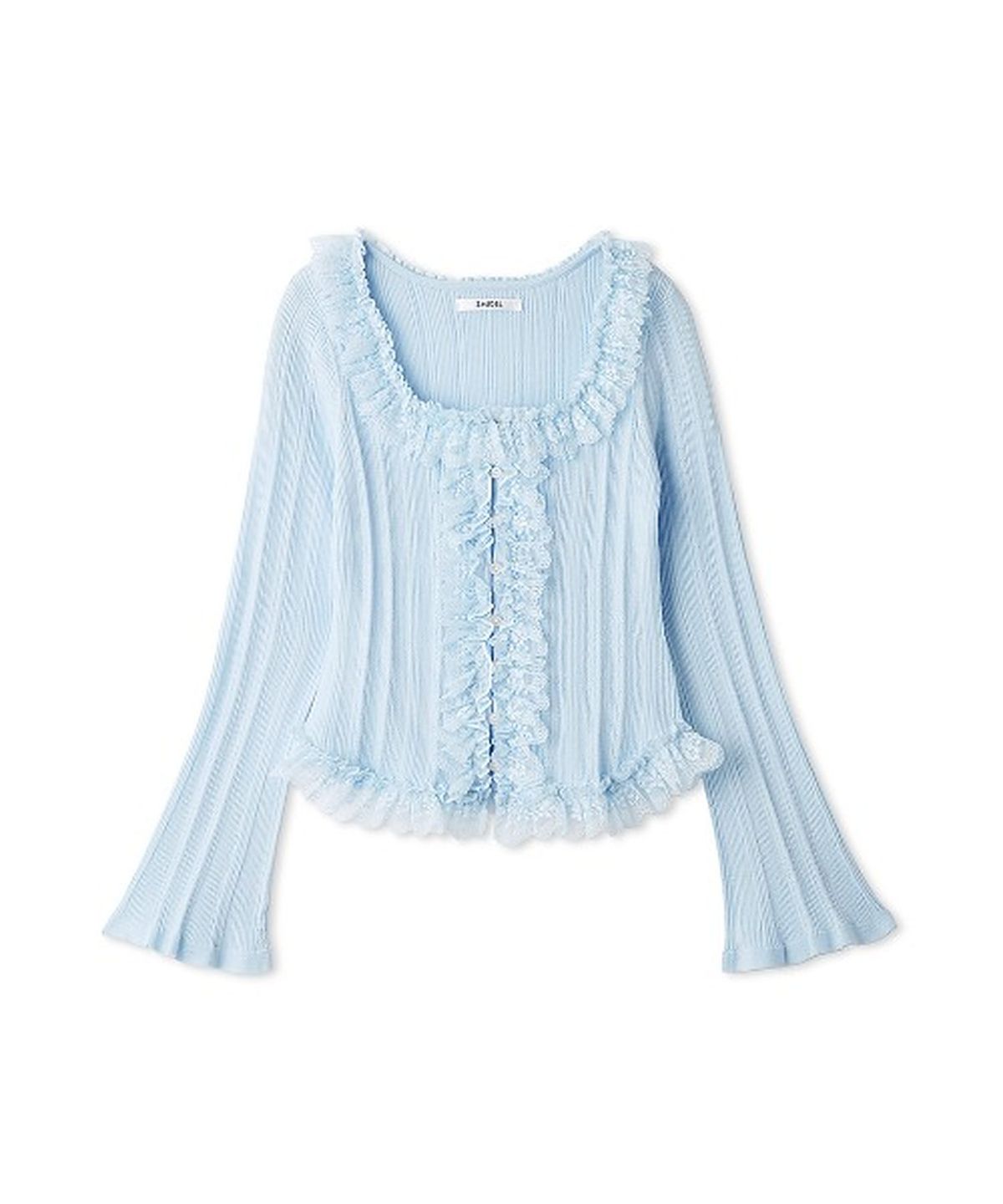 스나이델(SNIDEL) Frill Knit Pullover