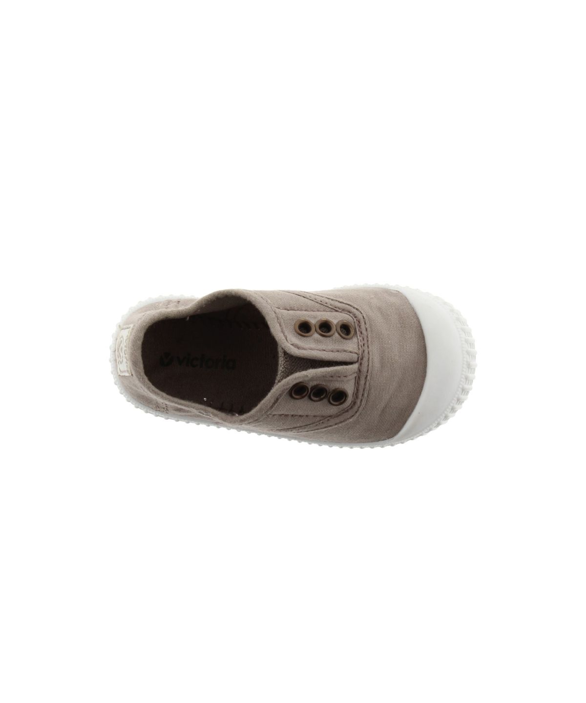 빅토리아슈즈 키즈(VICTORIA SHOES KIDS) 아동 잉글레사 코튼 라바다 스니커즈 (106627-STONE)
