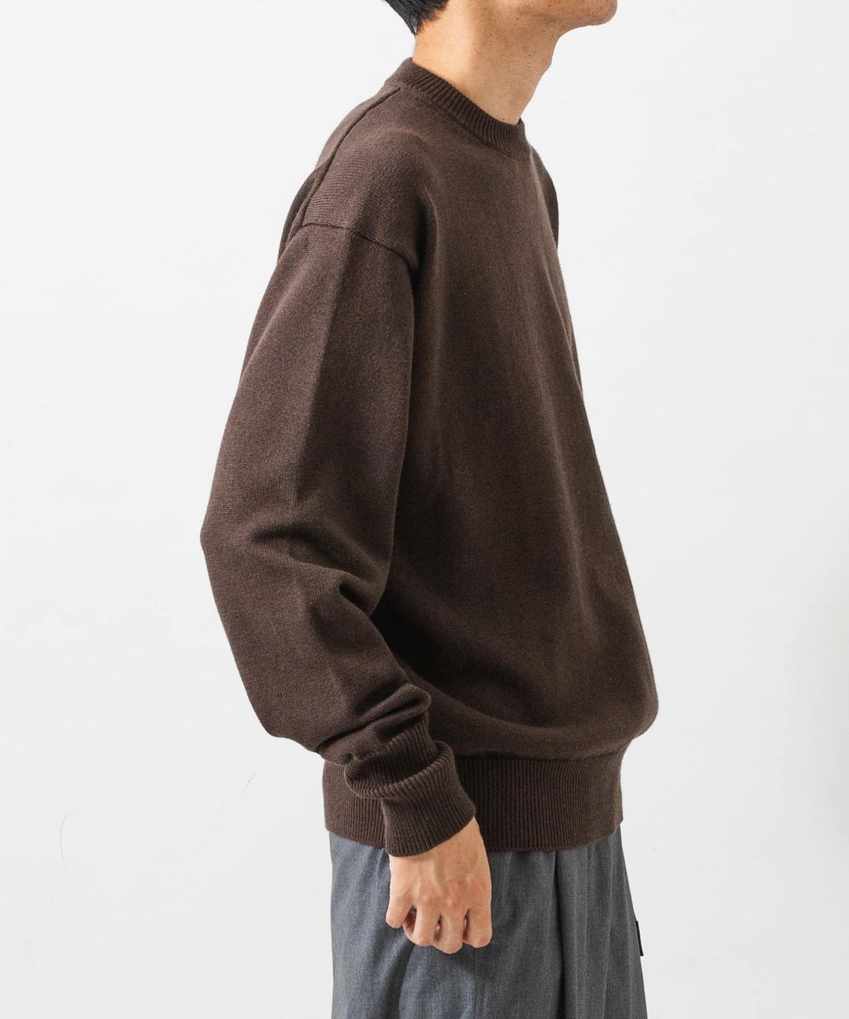 어반리서치(URBAN RESEARCH) C/CA Crew Neck Knit