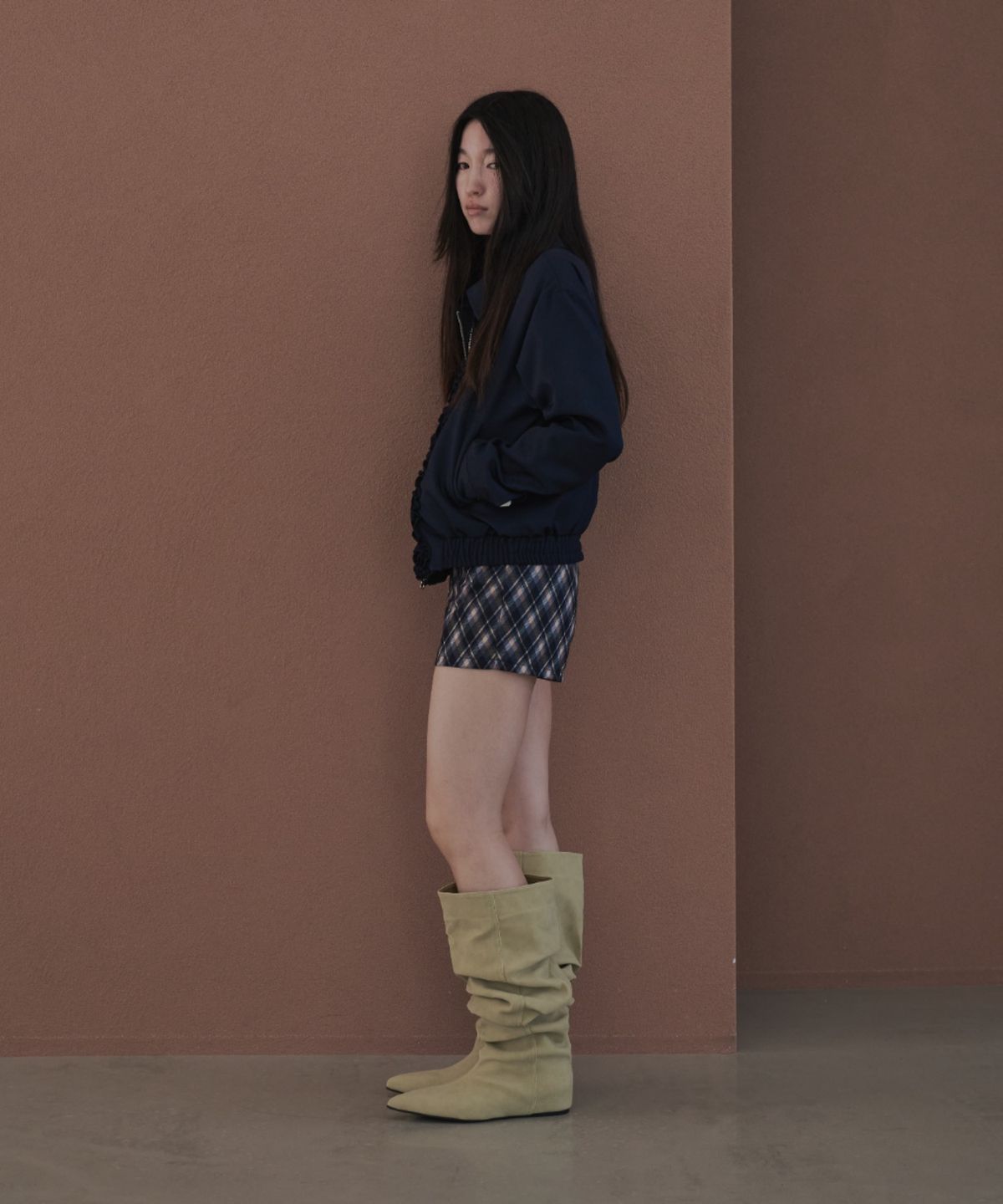 페케테(FEKETE) Slouch Boots
