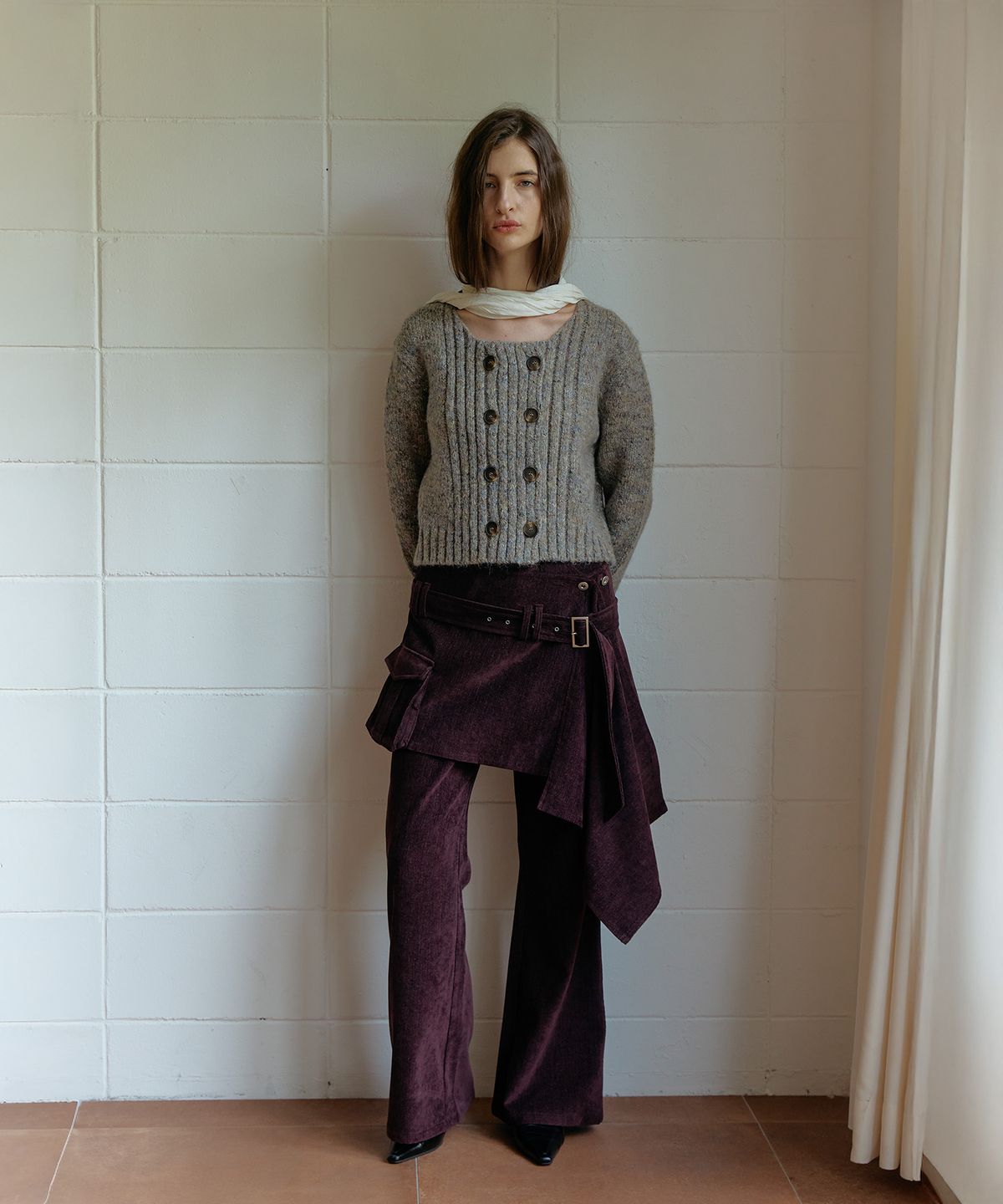 스르비(SELEVER) Marlow Bootcut Pants_2 Color