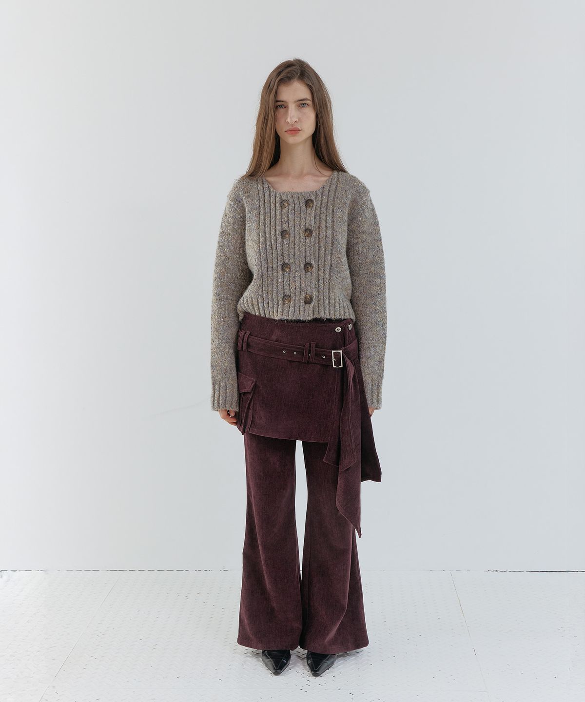 스르비(SELEVER) Marlow Bootcut Pants_2 Color