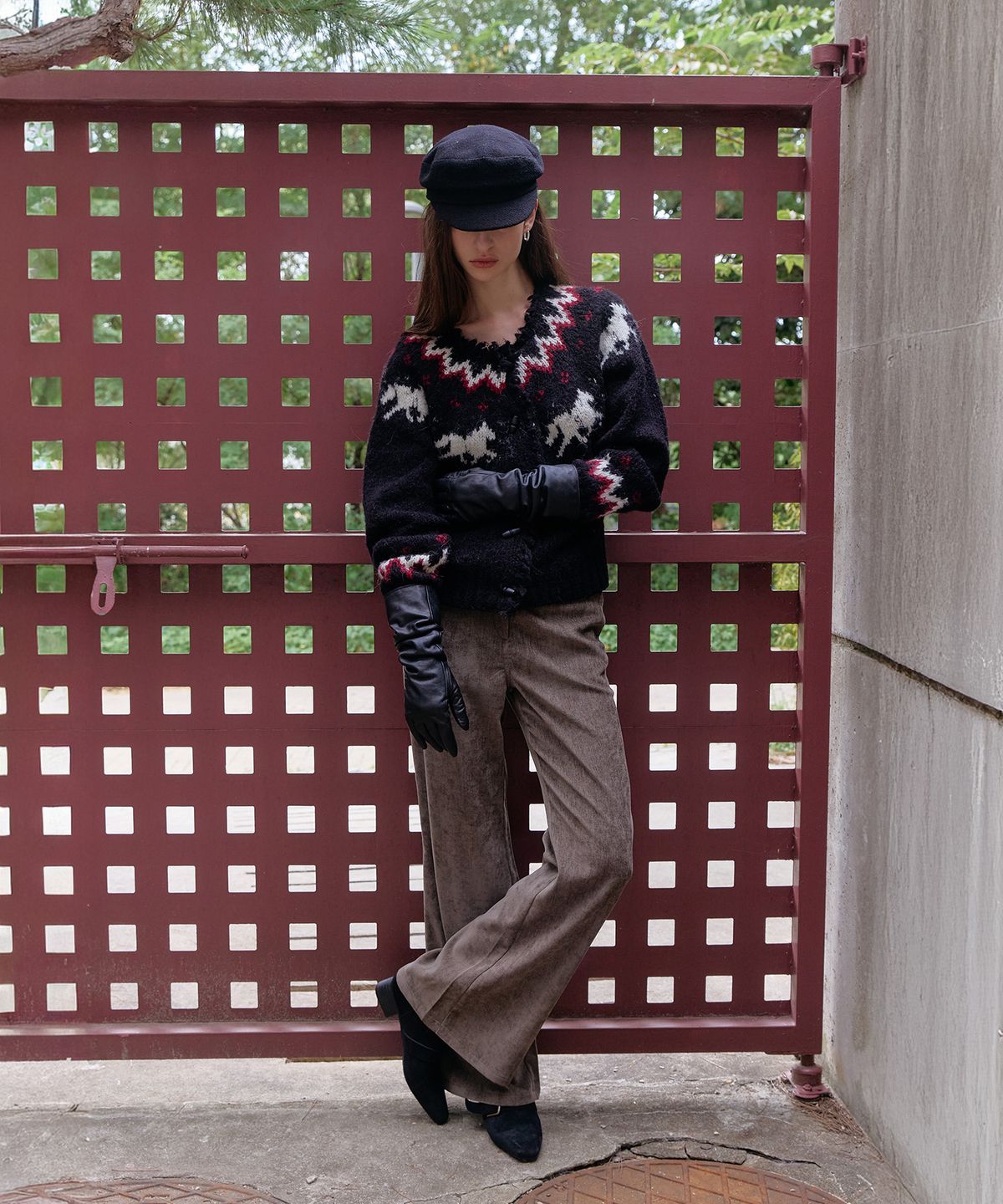 스르비(SELEVER) Marlow Bootcut Pants_2 Color