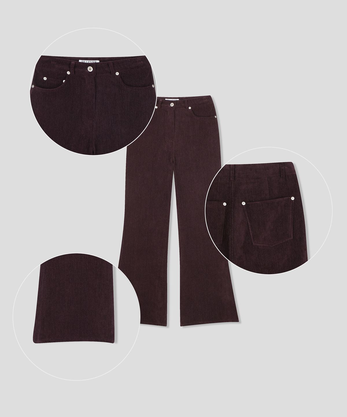 스르비(SELEVER) Marlow Bootcut Pants_2 Color