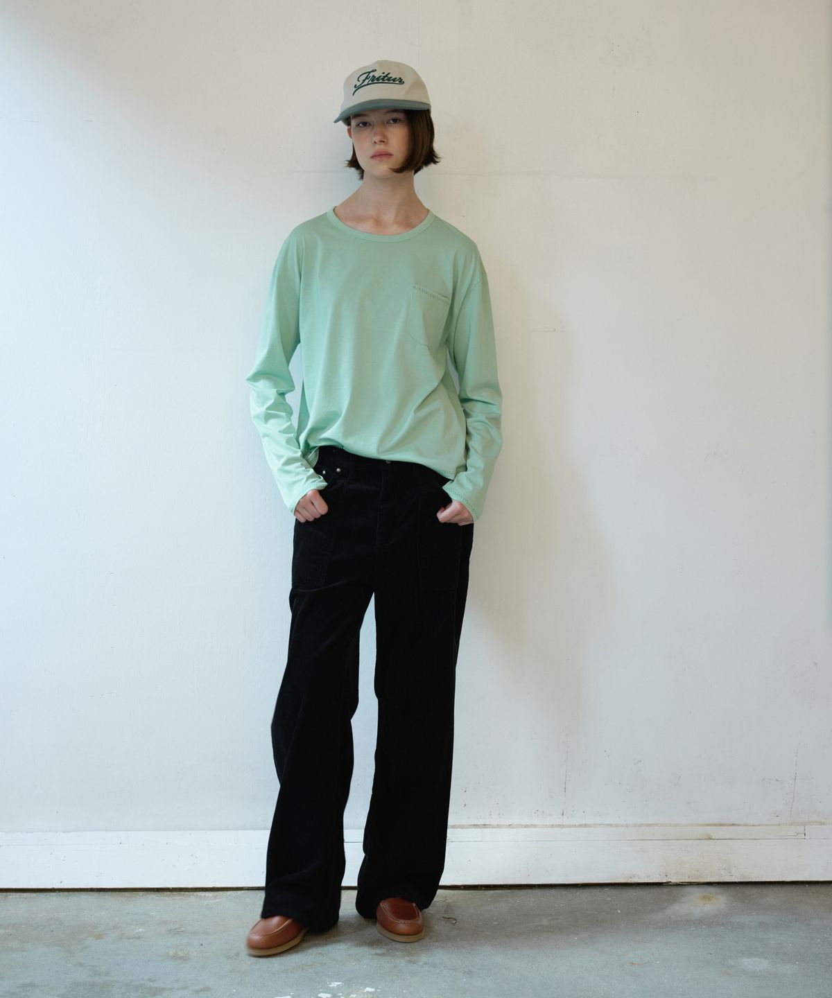 프리터(FRITUR) Azure Pocket Corduroy Pants Black_F263PT01
