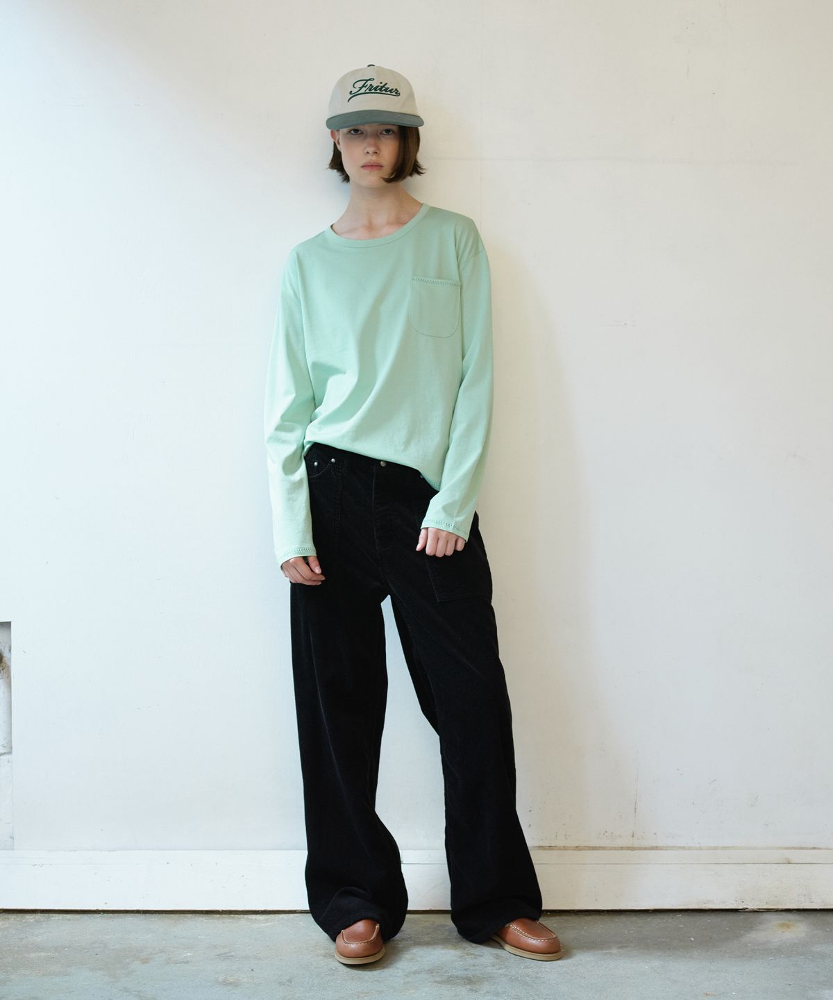 프리터(FRITUR) Azure Pocket Corduroy Pants Black_F263PT01