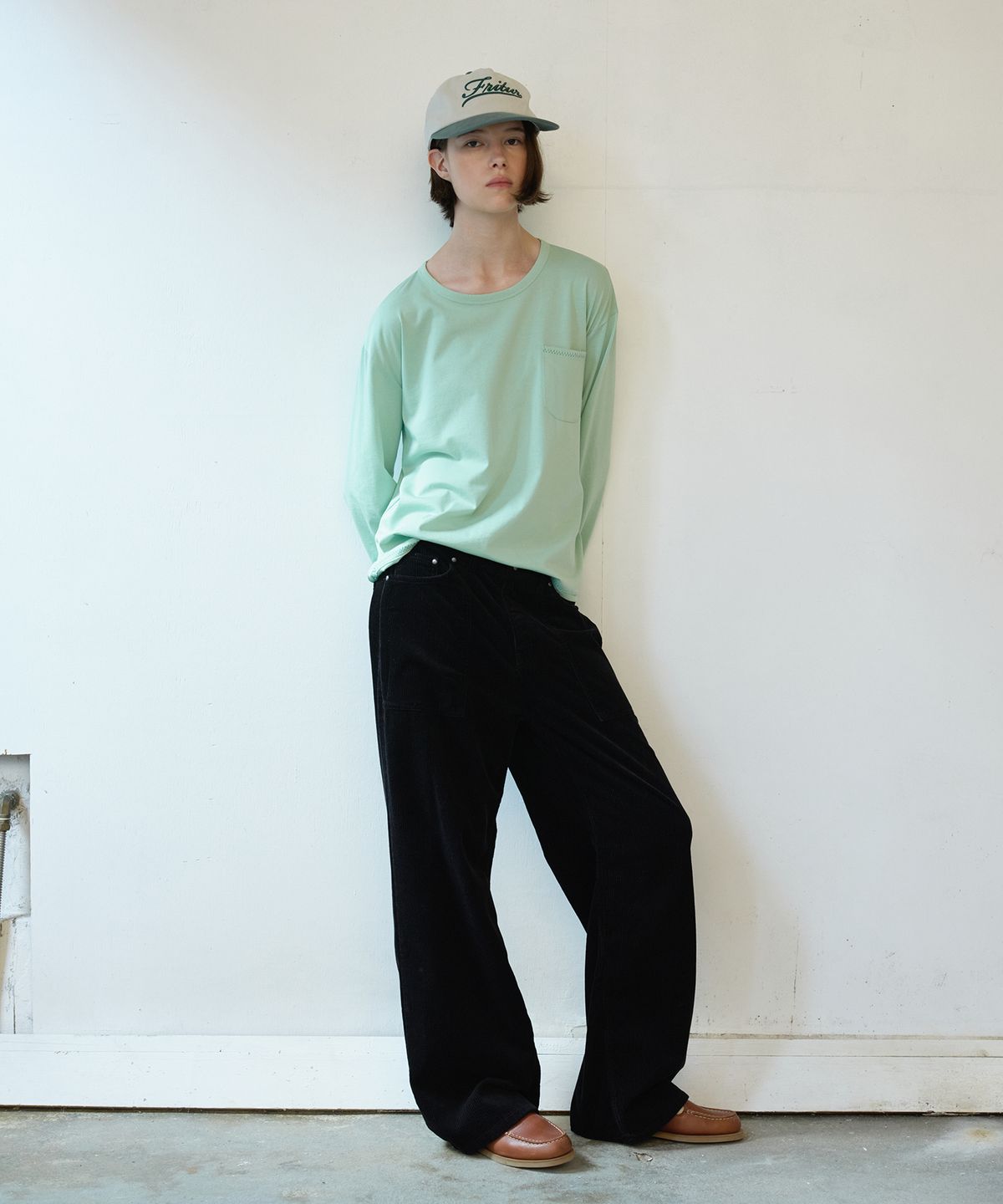 프리터(FRITUR) Azure Pocket Corduroy Pants Black_F263PT01