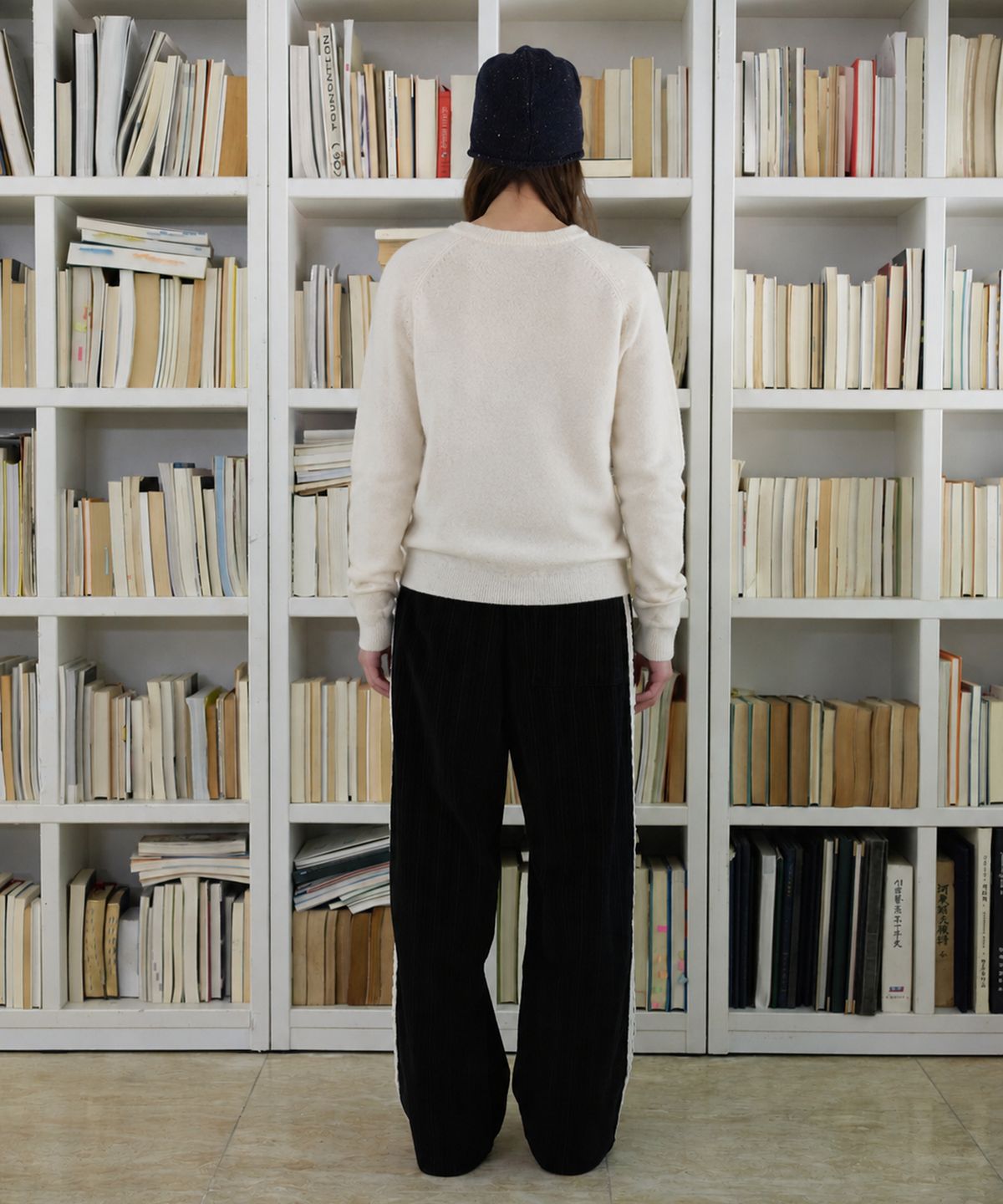프리터(FRITUR) Dover Basic Knit Ivory_F263KN08