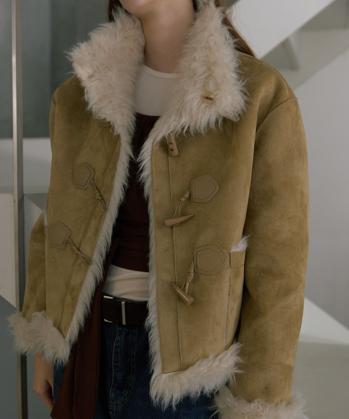 스르비(SELEVER) Presso Reversible Wool Jacket_3 Color