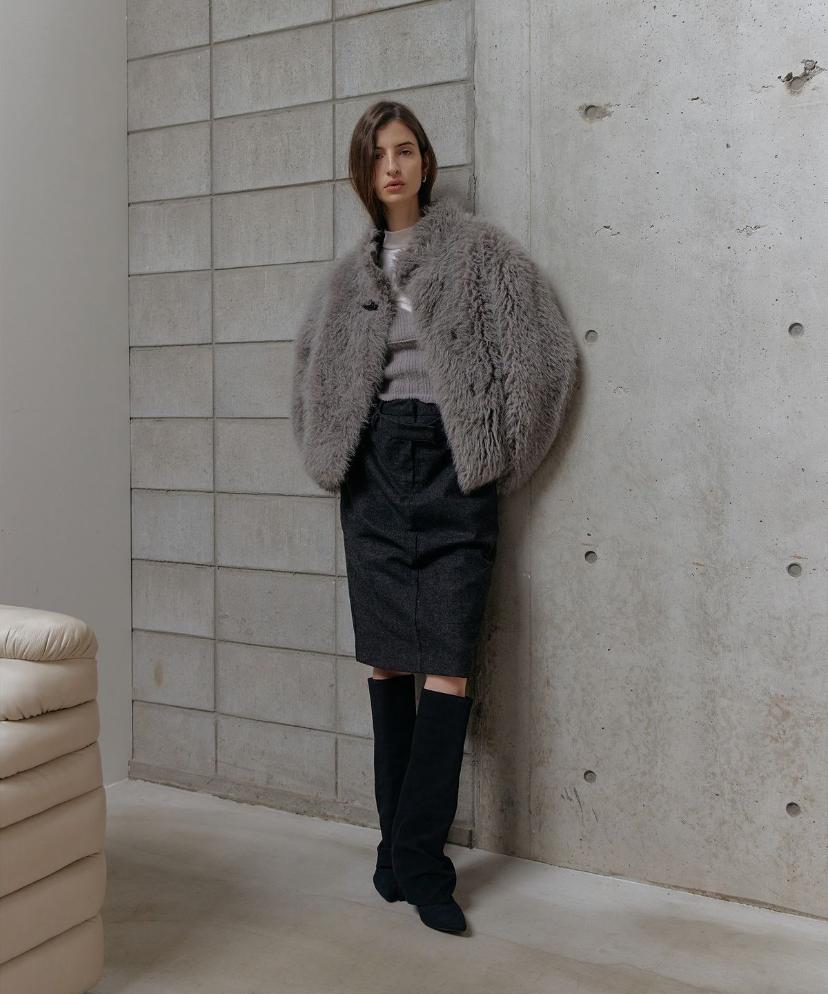 스르비(SELEVER) Presso Reversible Wool Jacket_3 Color