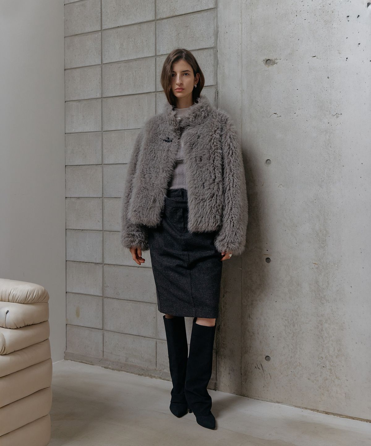스르비(SELEVER) Presso Reversible Wool Jacket_3 Color