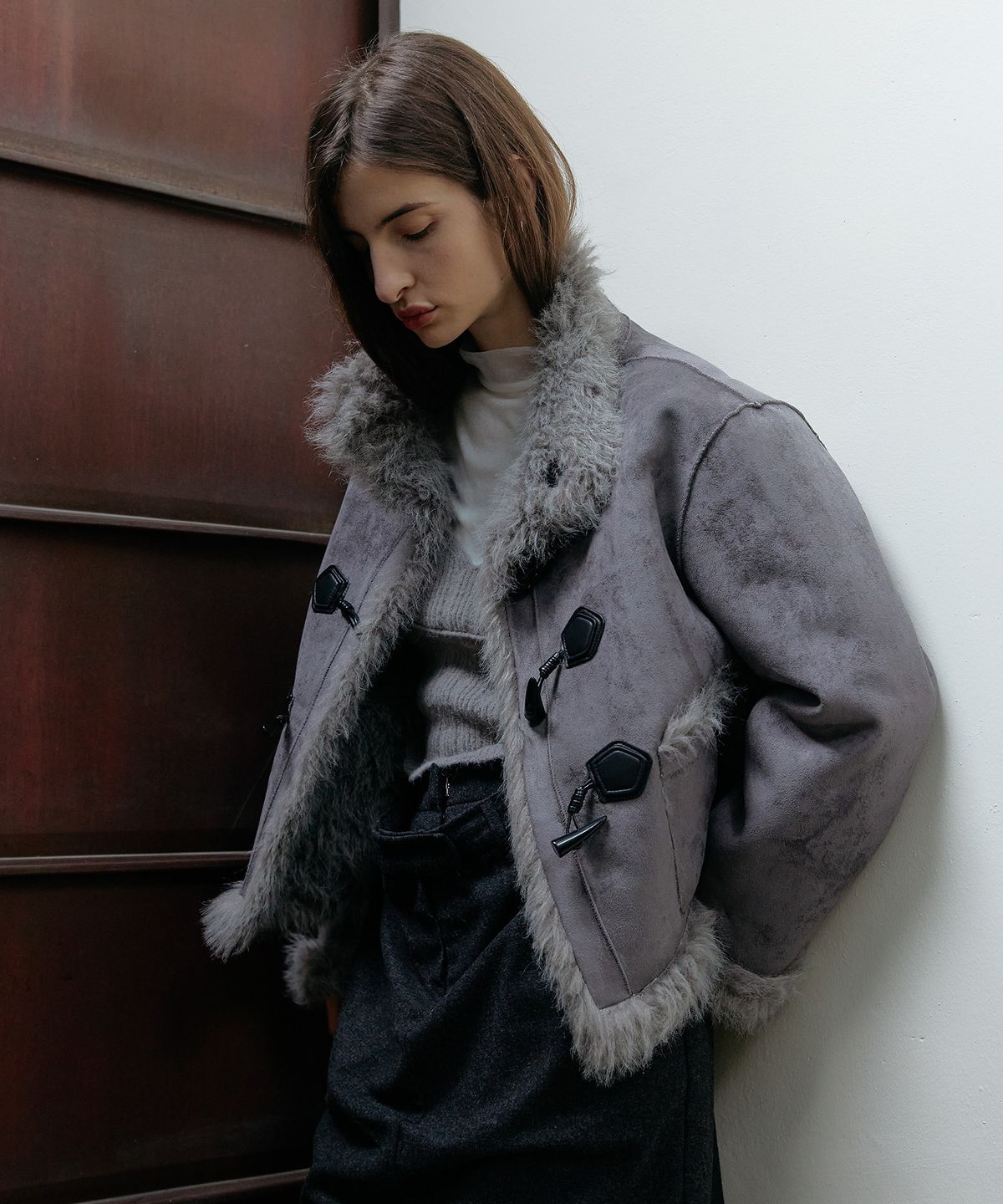 스르비(SELEVER) Presso Reversible Wool Jacket_3 Color