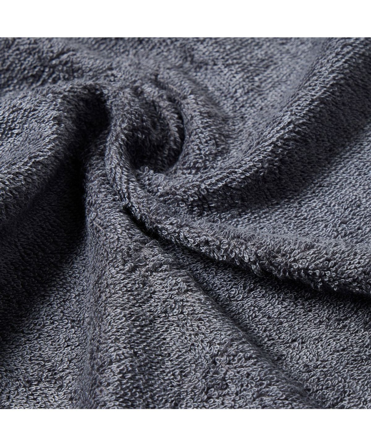 자주(JAJU) 건조가 빠른 뱀부 세면타월 10개 35x75cm 블루 그레이