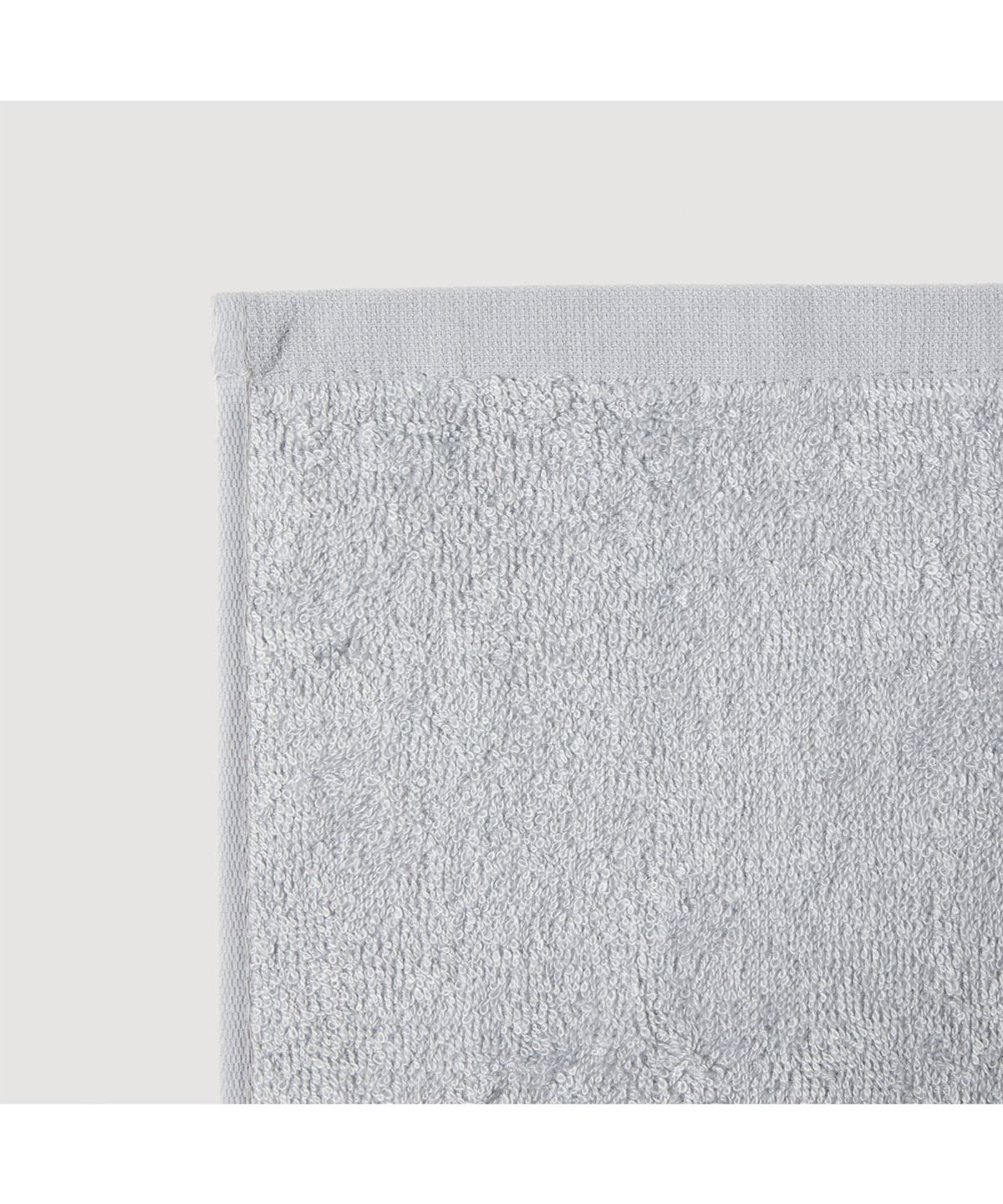 자주(JAJU) 건조가 빠른 뱀부 세면타월 10개 35x75cm 블루 그레이