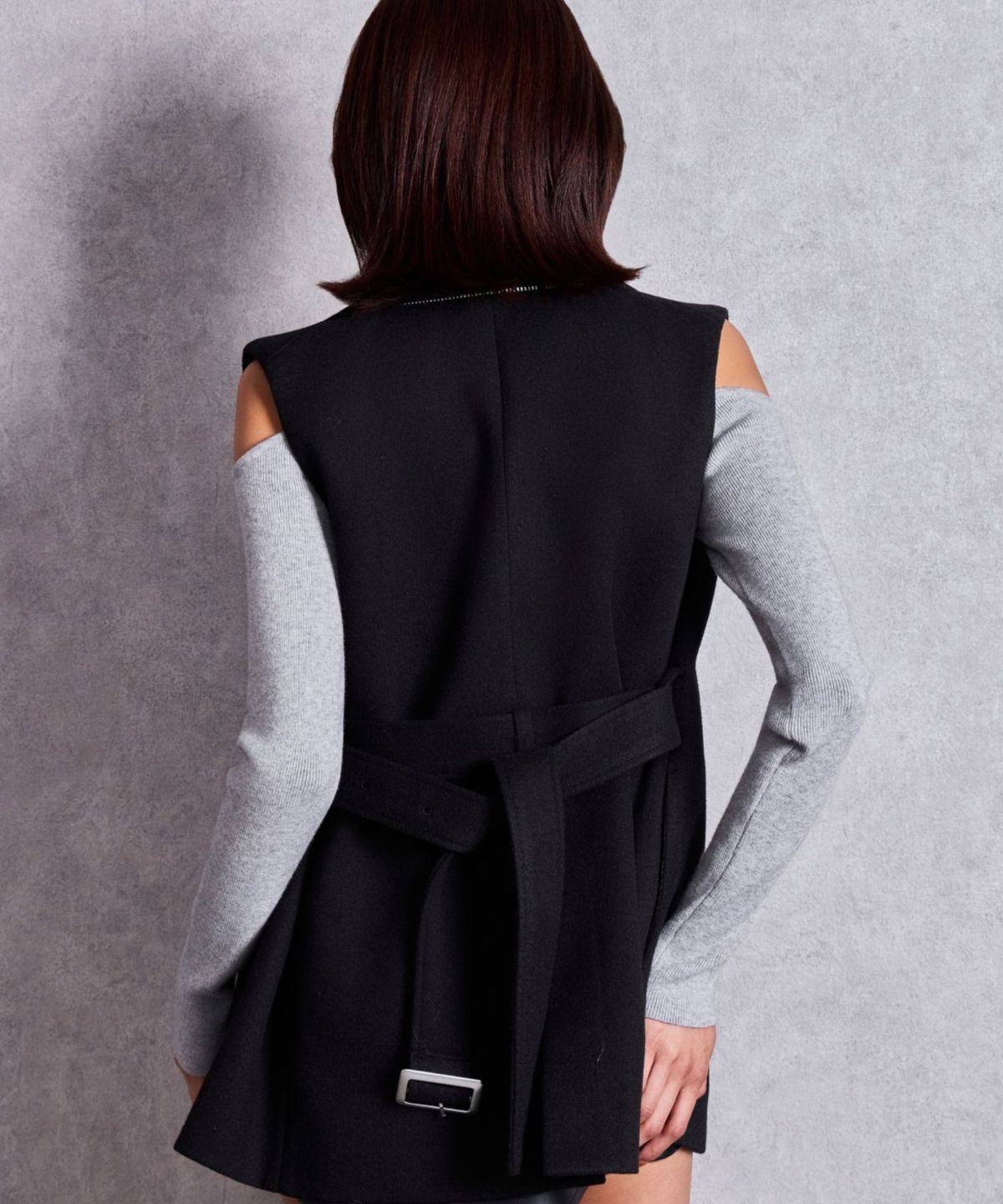 제이다(GYDA) Symmetry GYDA 3way Faux Fur Cape Coat