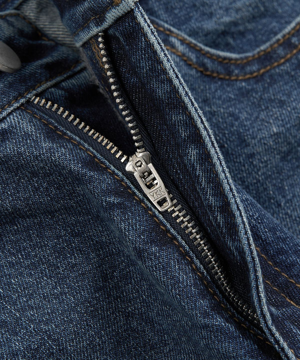토피(TOFFEE) 모어 와이드 데님 팬츠 (WASHED INDIGO)